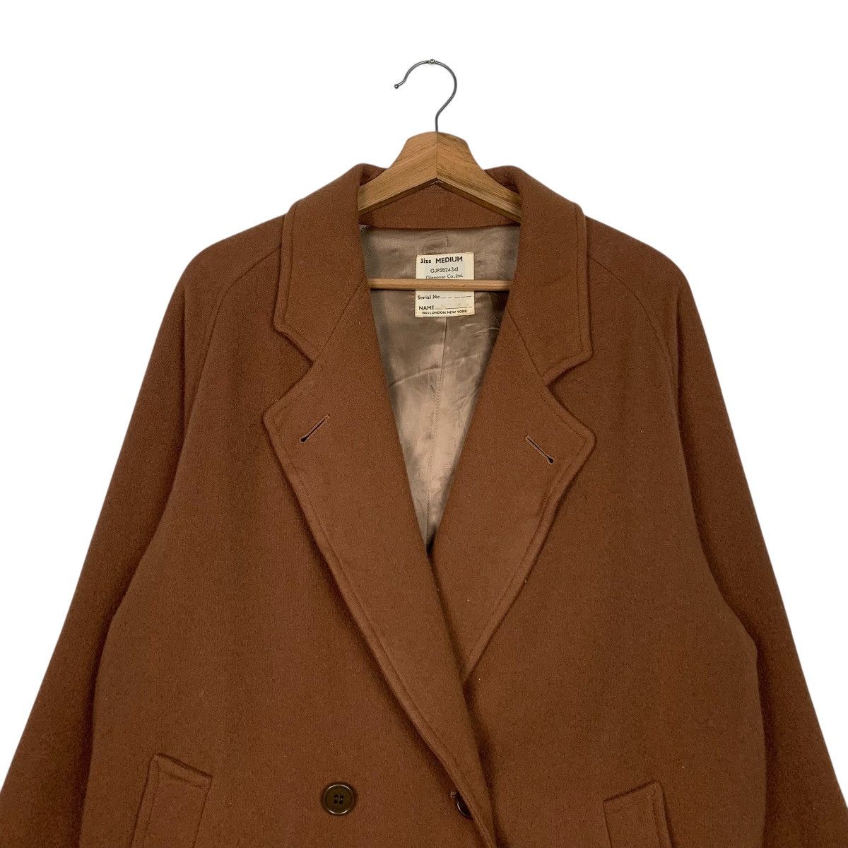 Other Glenover Wool Brown Coat Size M / US 6-8 / IT 42-44 - 2 Thumbnail
