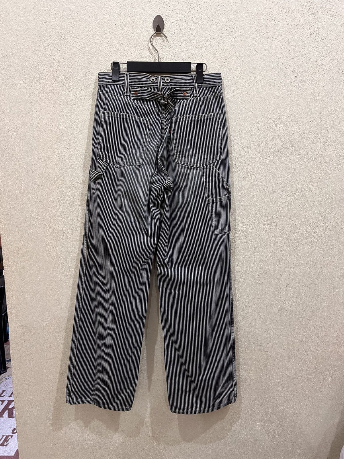 Japanese Brand Japanese Brand Salty Dog Hickory Workers Pant Size US 29 - 5 Thumbnail