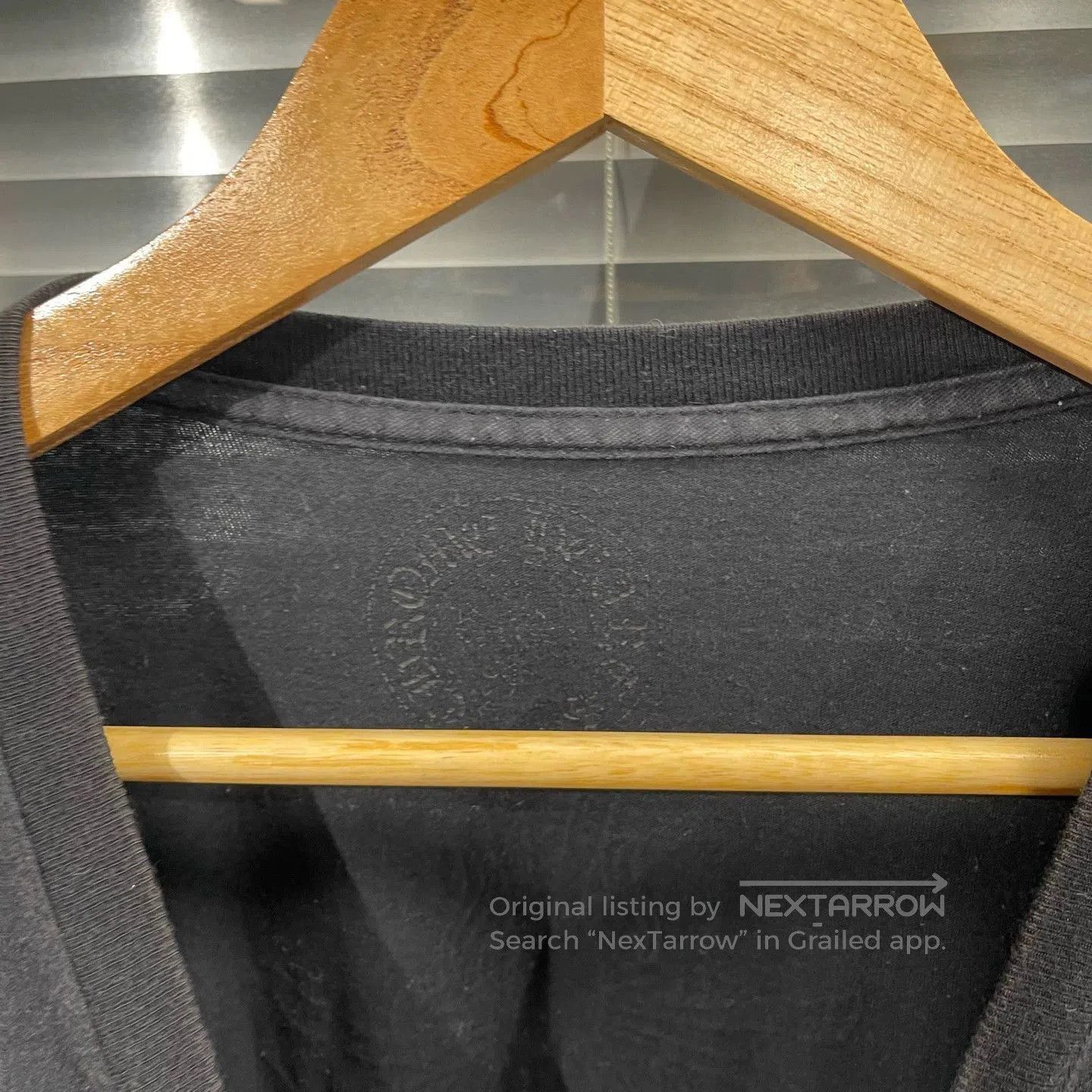 Chrome Hearts Black Long Sleeve Shirt with Pocket Design. Size US M / EU 48-50 / 2 - 3 Thumbnail