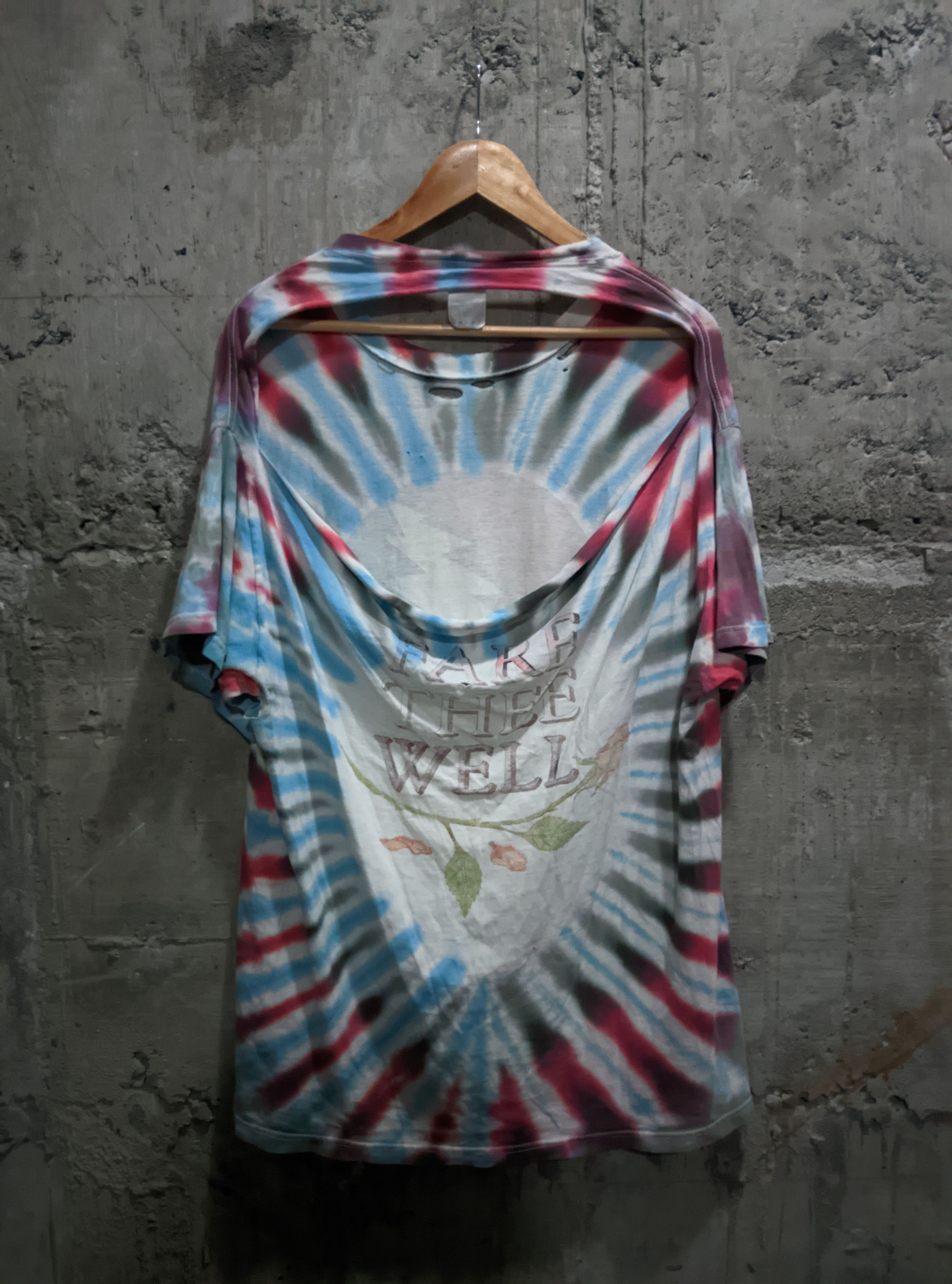 Band Tees Vintage 1995 distressed grateful dead fare thee well t shirt Size US XL / EU 56 / 4 - 2 Thumbnail