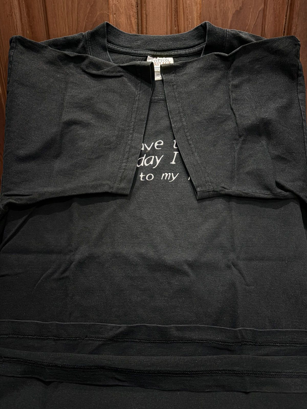Vintage Vintage Word Tee Size US L / EU 52-54 / 3 - 4 Thumbnail