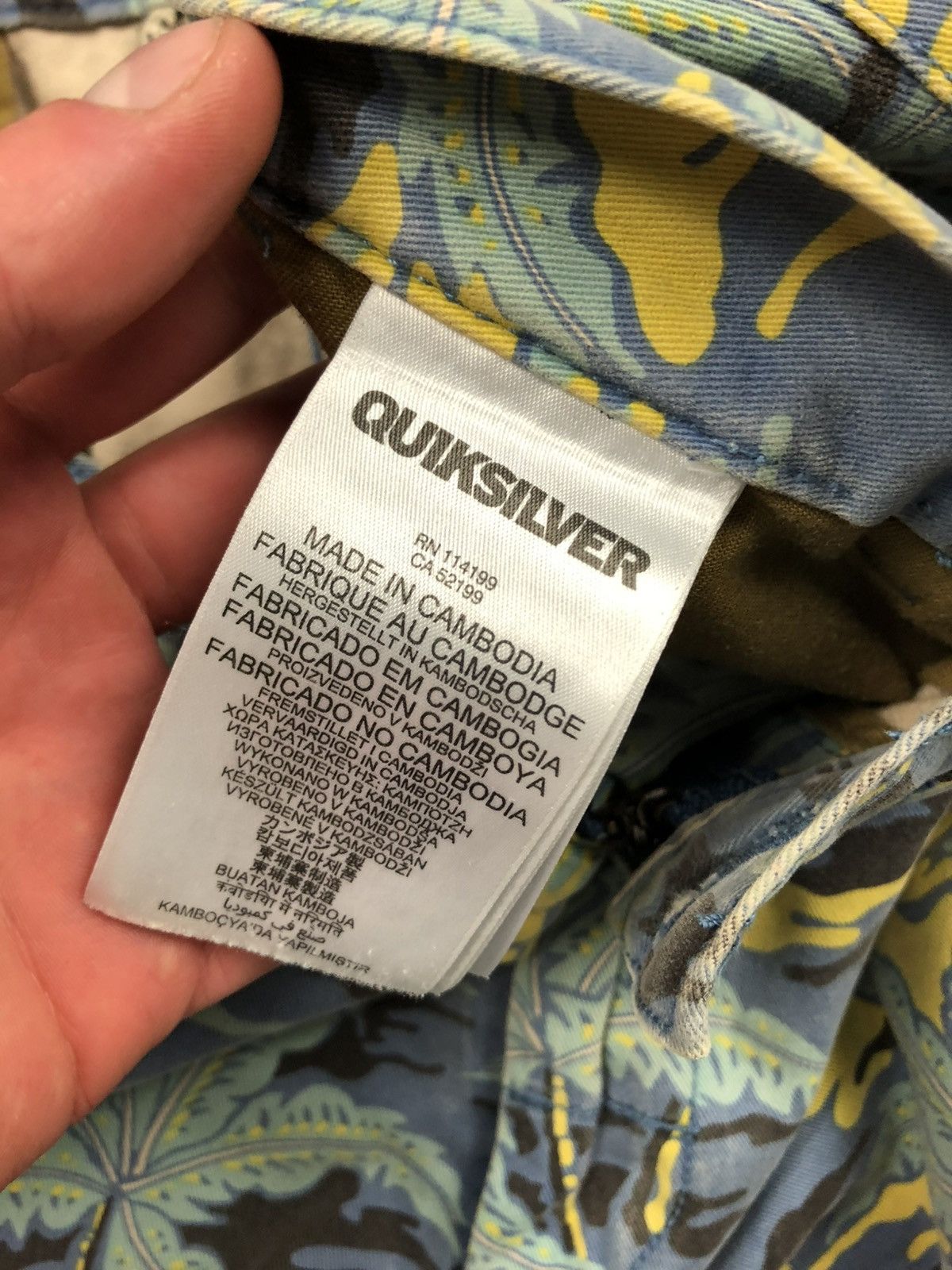 Quiksilver QUICKSILVER Vintage Serf Swimming Streetwear Shorts Hype Y2k Size US 34 / EU 50 - 11 Thumbnail