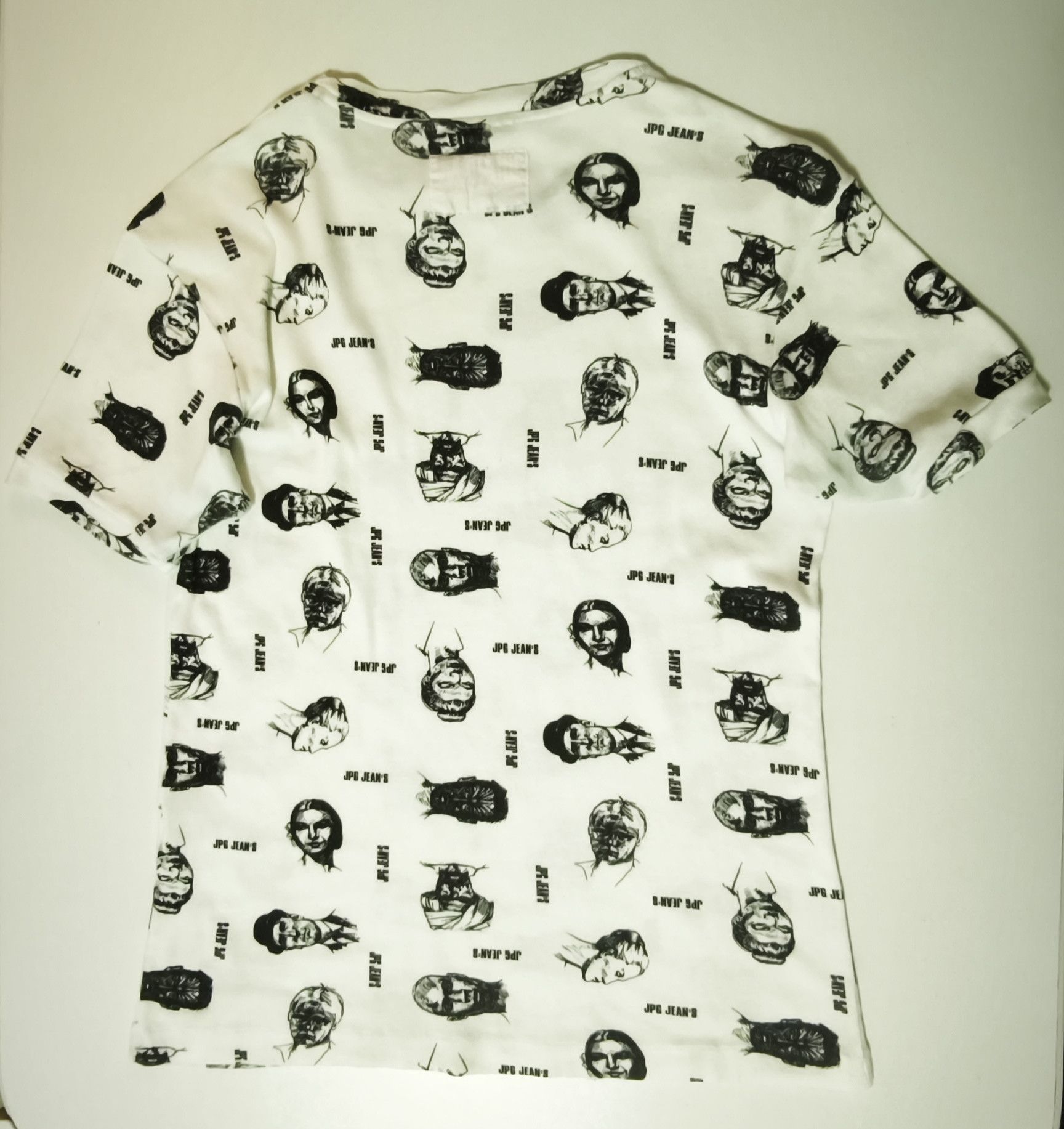 Jean Paul Gaultier 2000 - JPG-Jeans - Faces tshirt Size US L / EU 52-54 / 3 - 16 Thumbnail