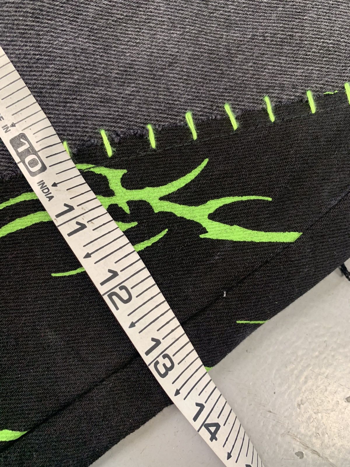Levi's upcycled neon thread printed baggy fit denim Size US 30 / EU 46 - 12 Thumbnail