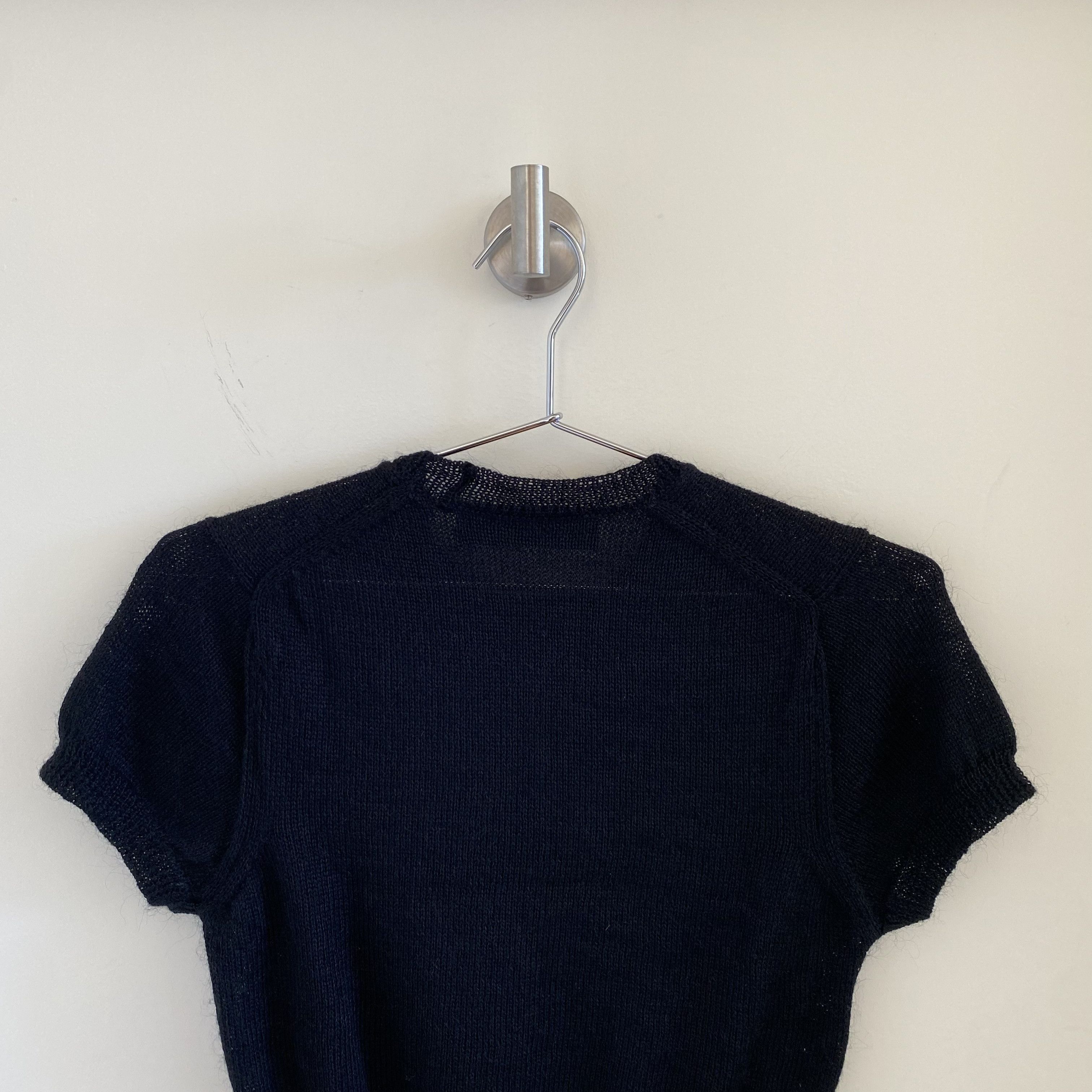Comme des Garcons Comme des Garcons Noir 1995 Loose Knit Shirt Size S / US 4 / IT 40 - 6 Thumbnail