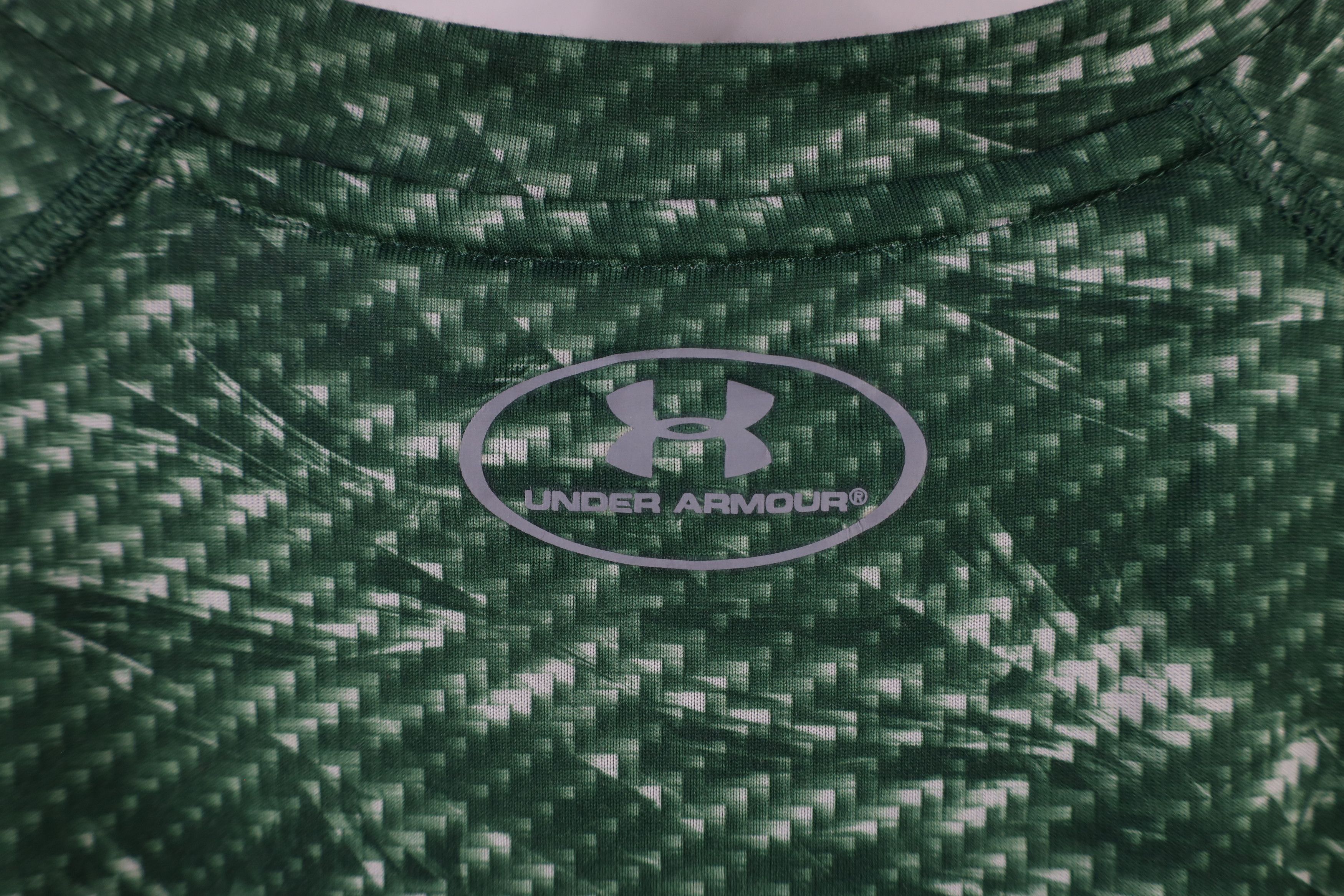 Under Armour × Vintage Under Armour Out Eastern Michigan University T-Shirt Green Size US L / EU 52-54 / 3 - 9 Thumbnail