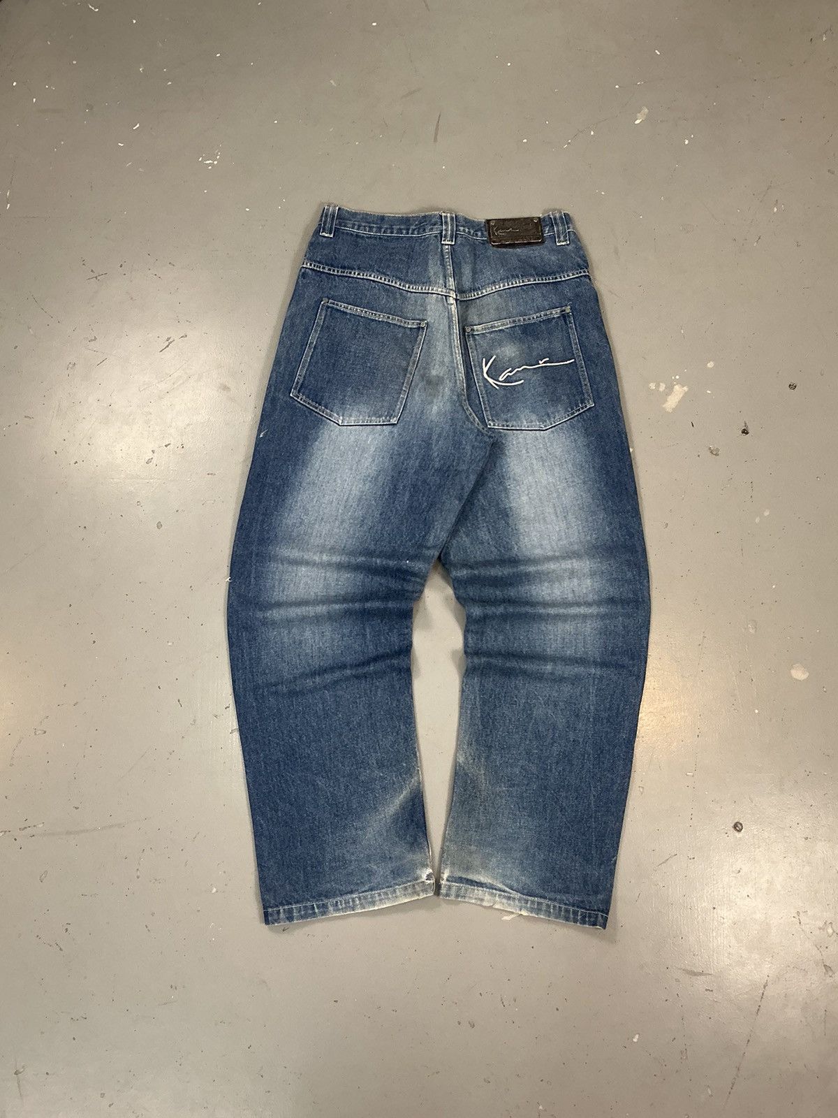 Karl Kani × Vintage Vintage Karl Kani embroidered denim Size US 34 / EU 50 - 2 Thumbnail