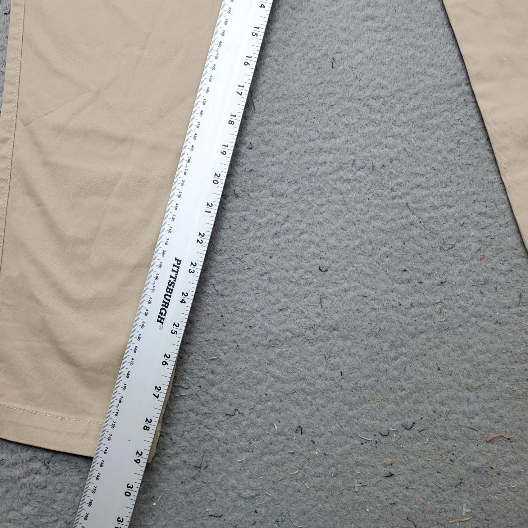 Old Navy Old Navy Chino Pants Womens Size 10 Tan Cotton Slash Pocket Formal Skinny Leg Size 32" / US 10 / IT 46 - 4 Thumbnail
