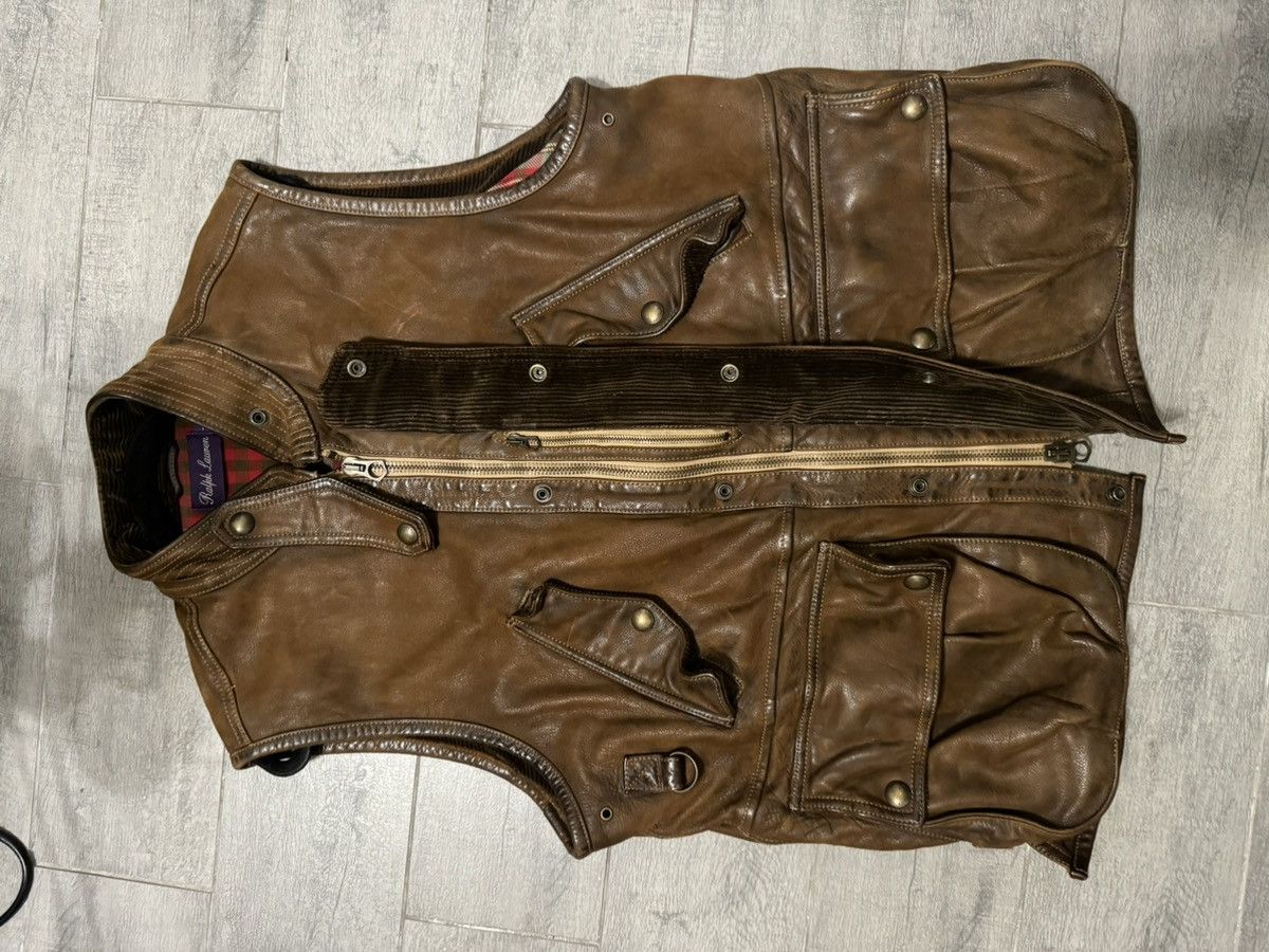 Ralph Lauren Purple Label Ralph Lauren Purple Label Hunter Vest Size US L / EU 52-54 / 3 - 2 Thumbnail
