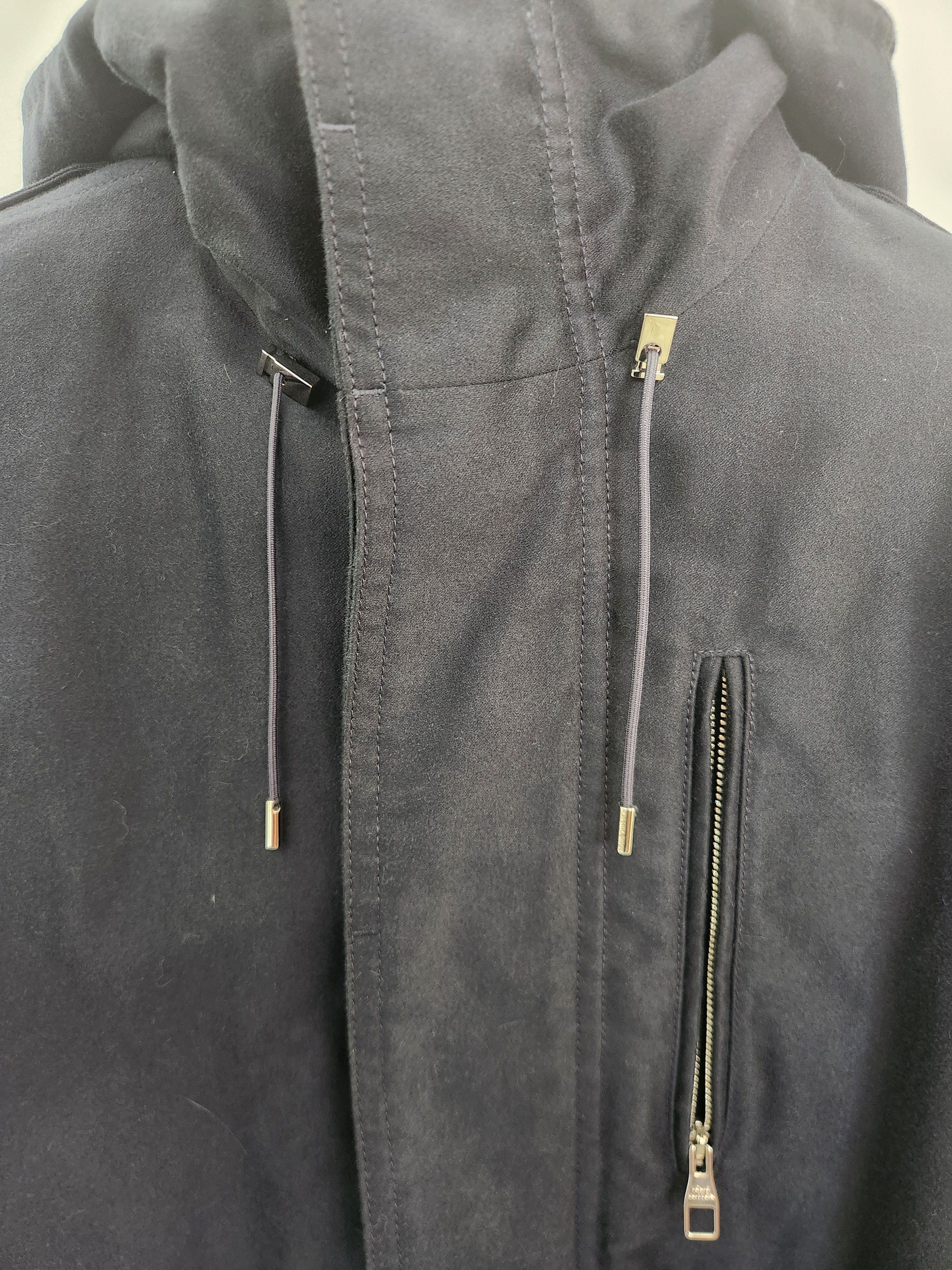 Louis Vuitton LV Navy blue heavy wool lining jacket - removable lining Size US S / EU 44-46 / 1 - 4 Thumbnail