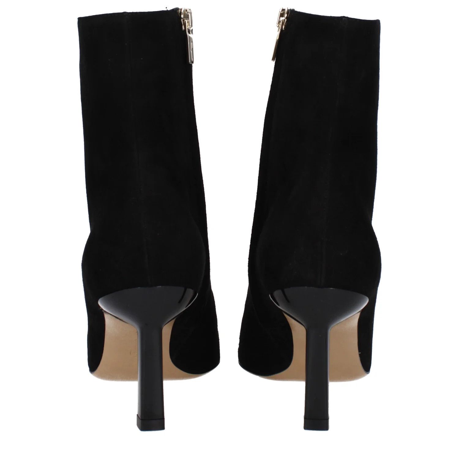 Salvatore Ferragamo ob1o1e1224 Suede Ankle Boots in Black Size US 5.5 / IT 35.5 - 5 Thumbnail
