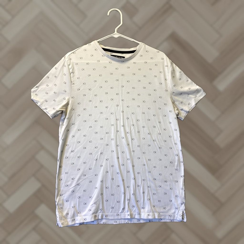 Calvin Klein Calvin Klein Shirt Mens M / Medium white black logo Short Sleeve /32-87 Regular Size Type T-Shirt Mens Size US M / EU 48-50 / 2 - 1 Thumbnail