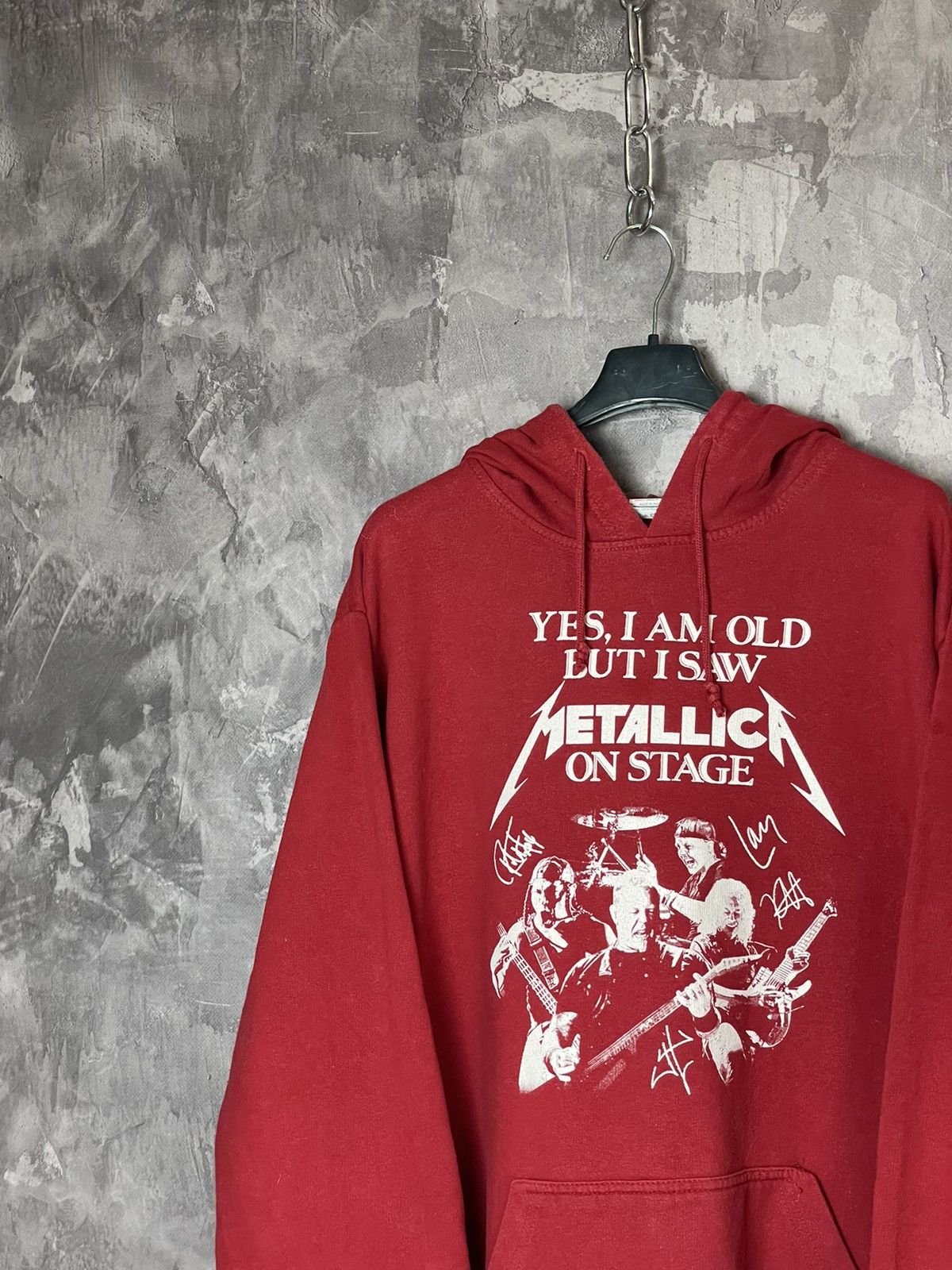 Metallica × Vintage Vintage Metallica Hoodie Y2K Humor Big Logo Size US XL / EU 56 / 4 - 4 Thumbnail