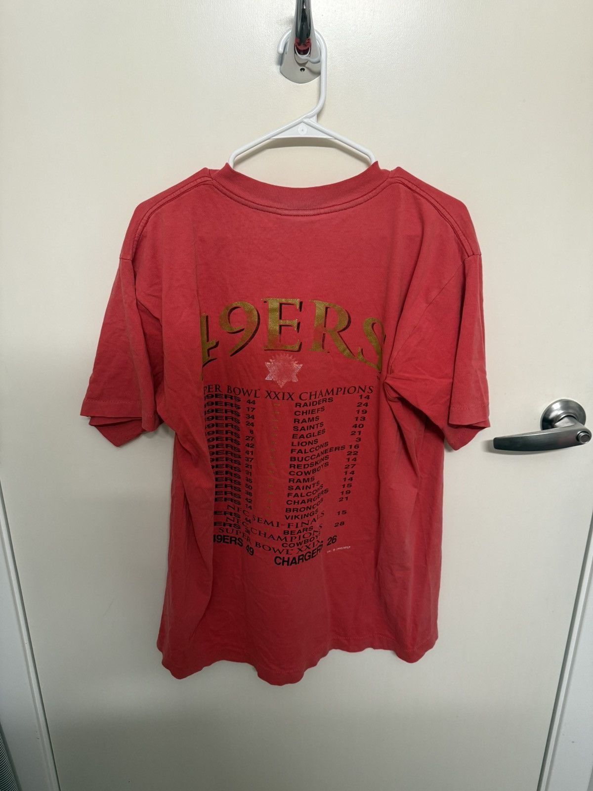 Vintage 49ers Vintage Super Bowl Tee Size US XL / EU 56 / 4 - 3 Thumbnail
