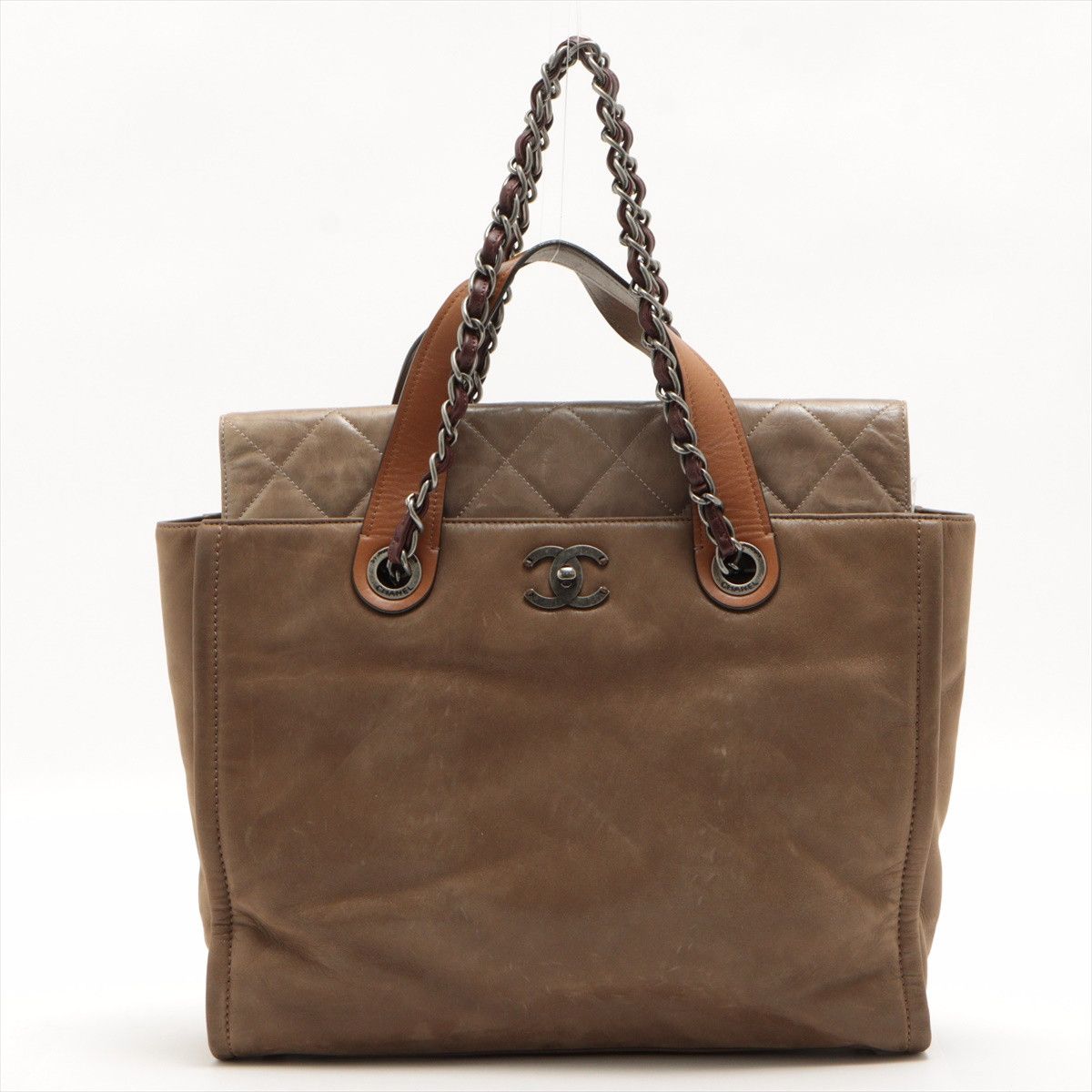 image of Chanel Portobello Handbag in Brown, Women's
