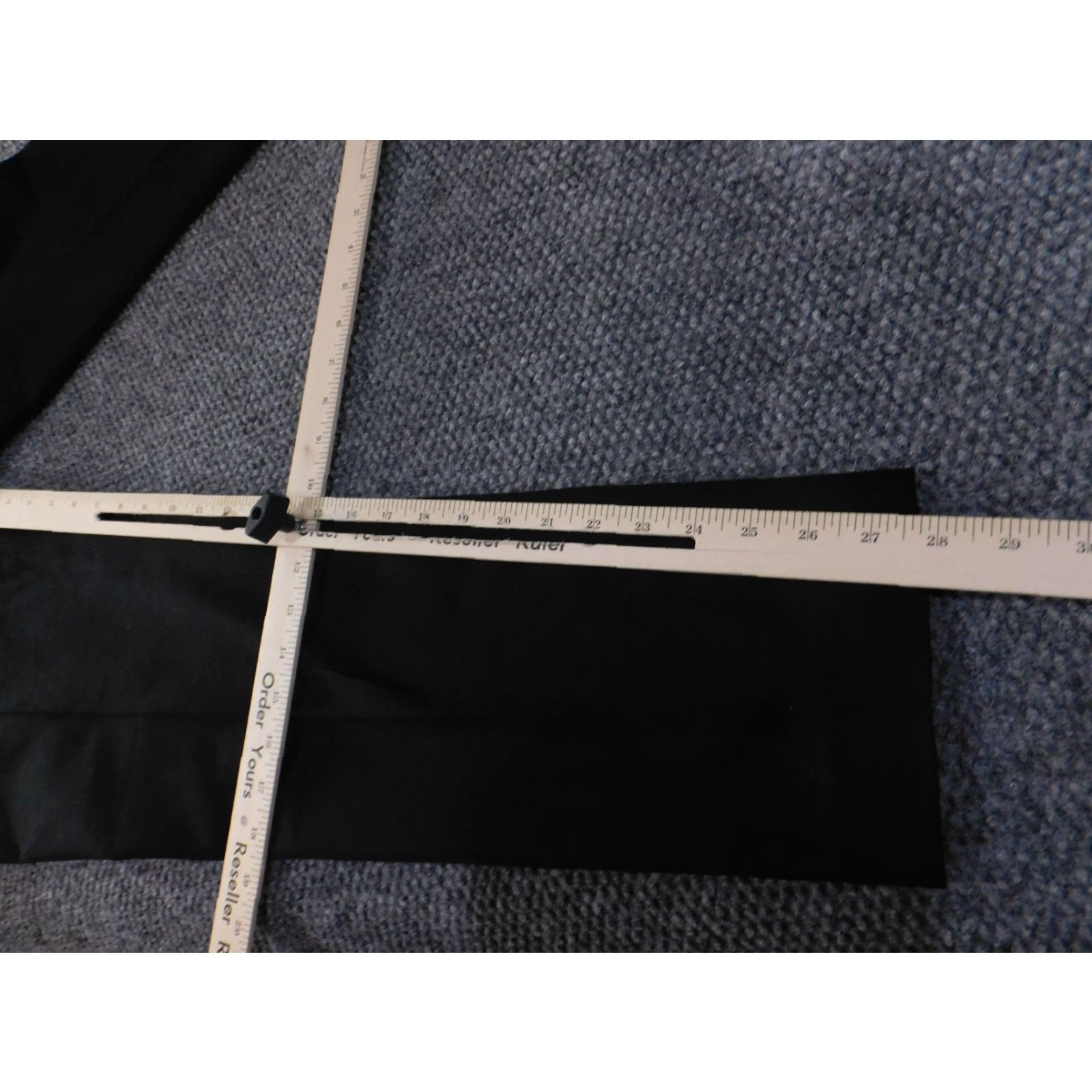 Ralph Lauren Lauren Ralph Lauren Dress Pants Womens 8P Black Straight Leg Work Career Trouser - Cotton Lyocell Flat Front Zip Casual Formal Dressy Men's? Size 30" / US 8 / IT 44 - 7 Thumbnail