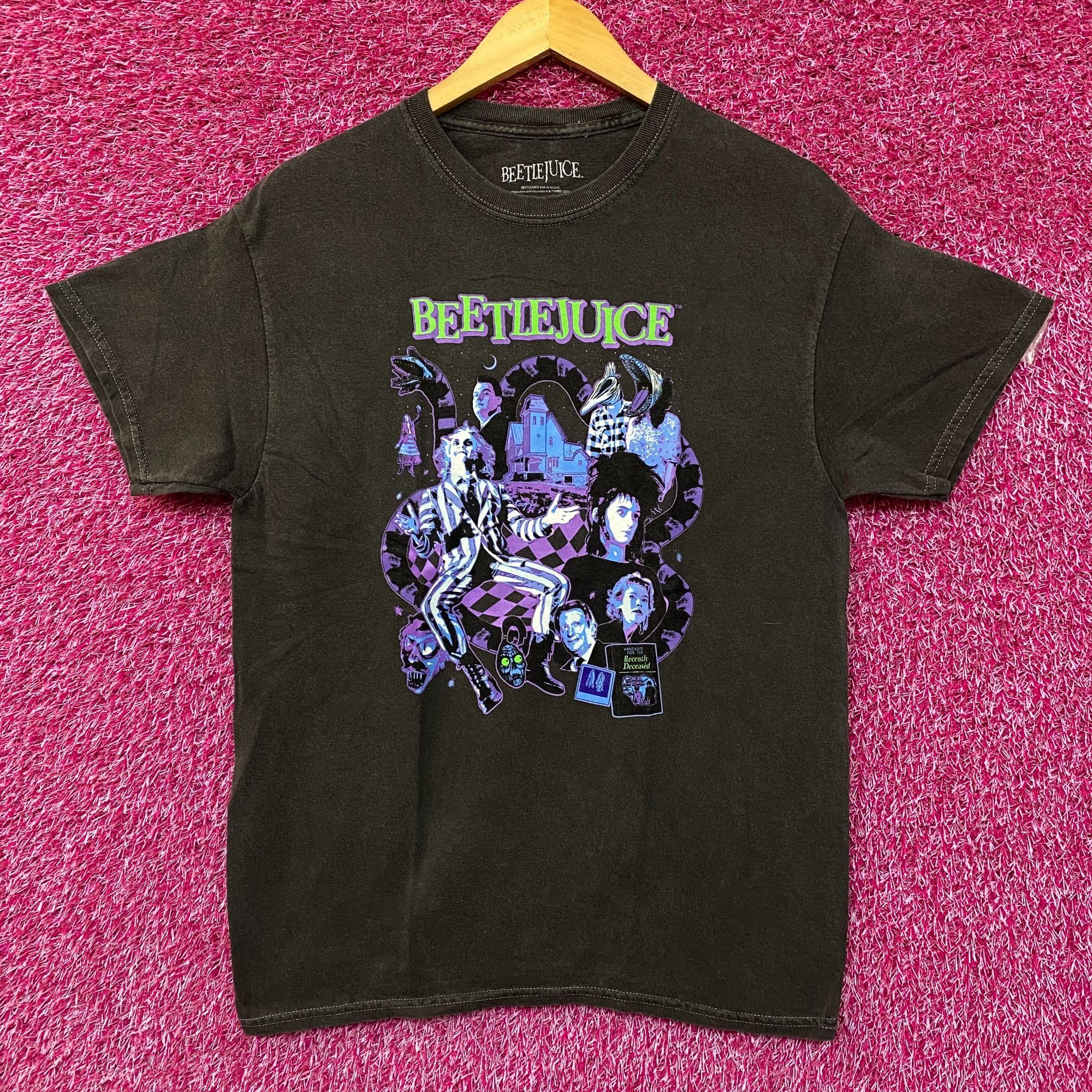 Other Beetlejuice Collage Illustration Graphic Design T-Shirt S/M Size US M / EU 48-50 / 2 - 1 Thumbnail