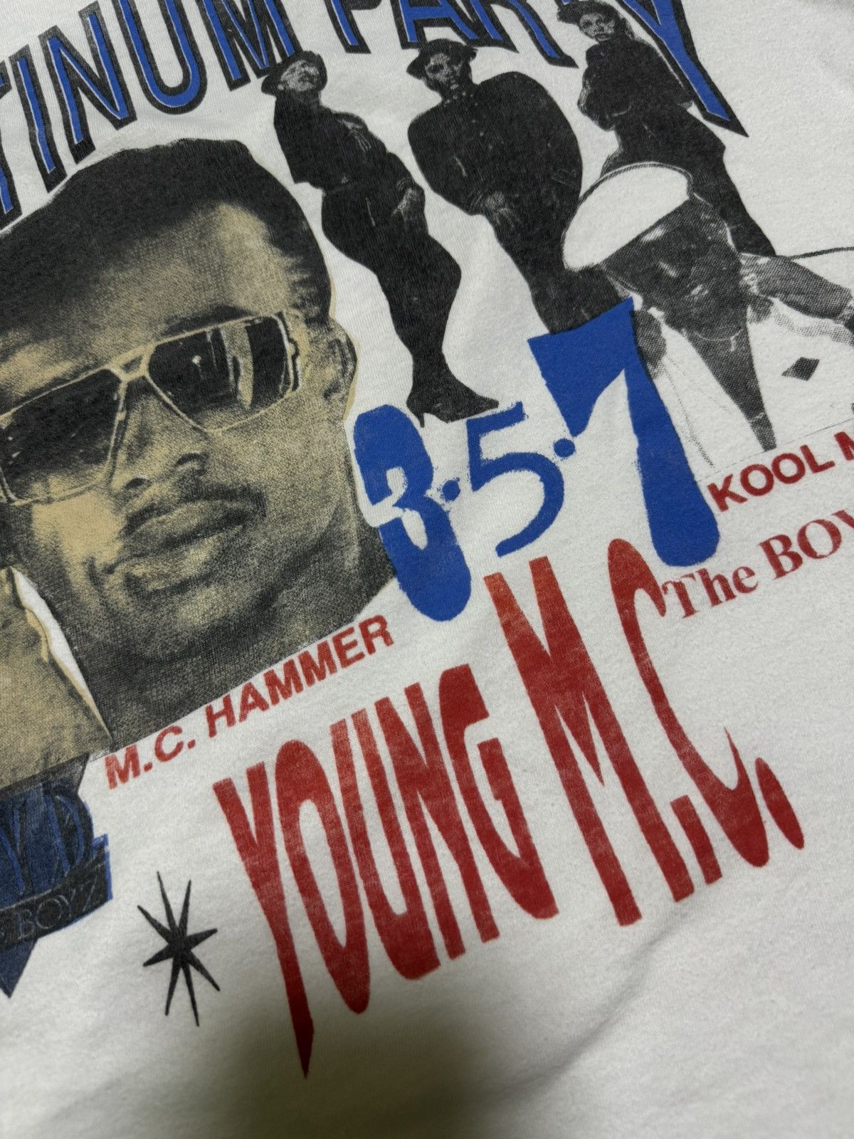 Band Tees × Rap Tees × Vintage Vintage '89 Heavy D MC Hammer Concert Tour Rap Tee Size US M / EU 48-50 / 2 - 9 Thumbnail