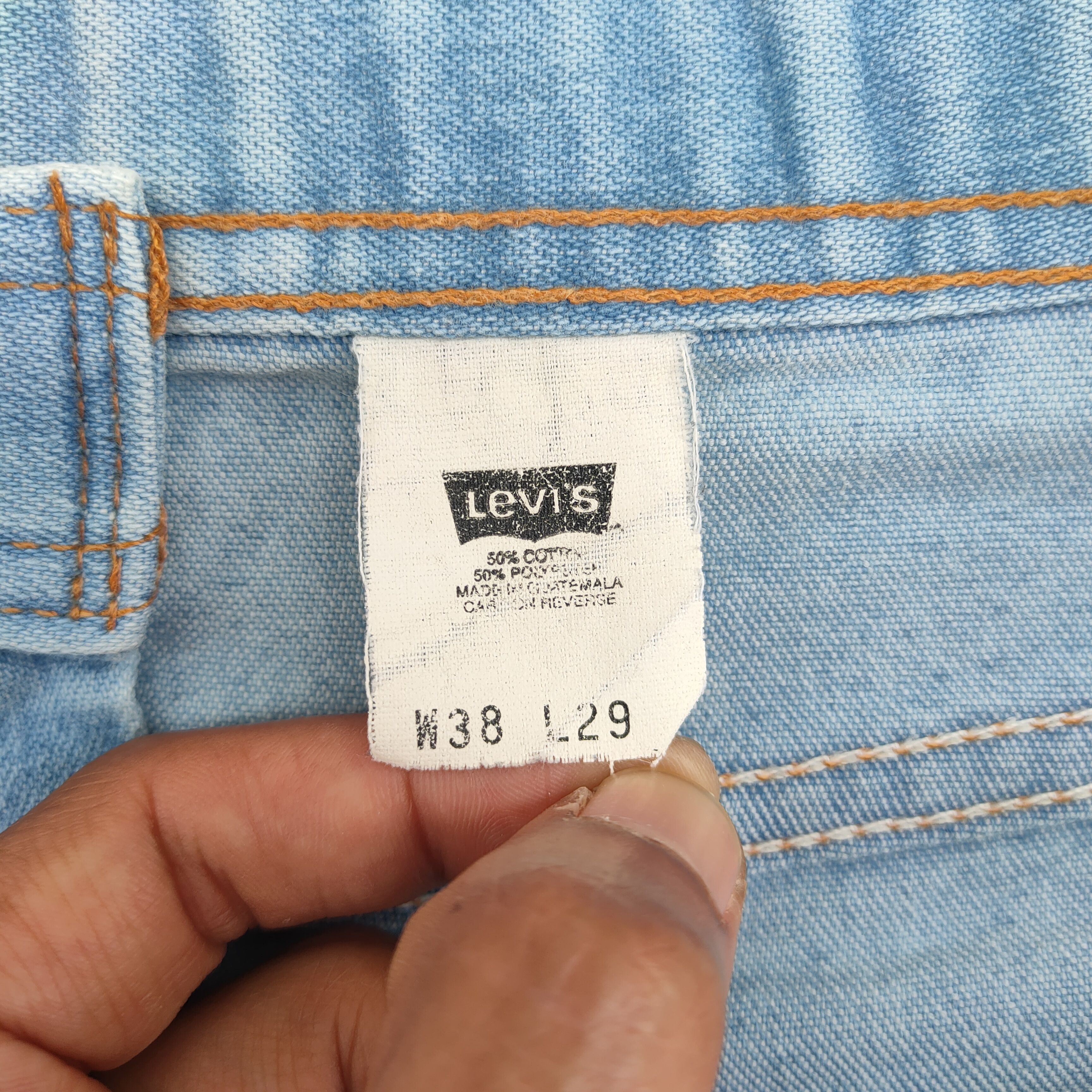 Jean × Levi's × Vintage VINTAGE LEVI'S FADED BLUE JEANS DENIM PANTS Size US 36 / EU 52 - 7 Thumbnail