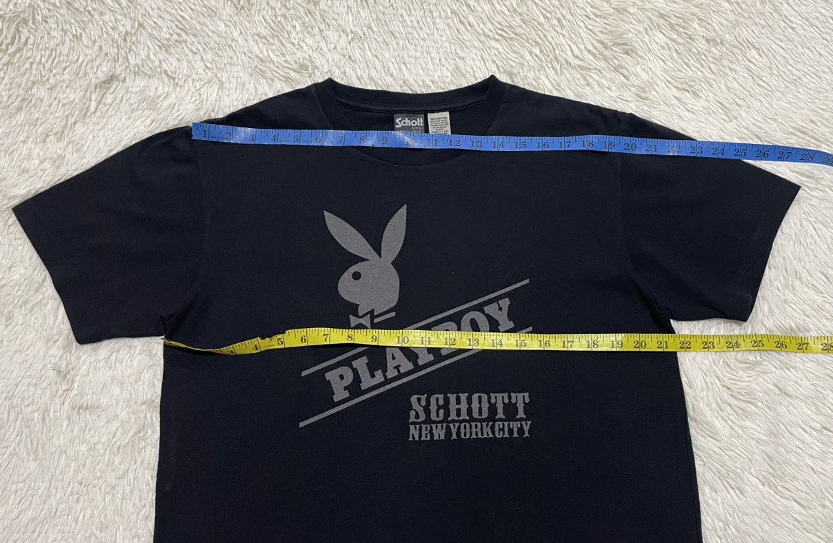 Schott Schott NYC X Playboy Tshirt Size US XL / EU 56 / 4 - 8 Thumbnail
