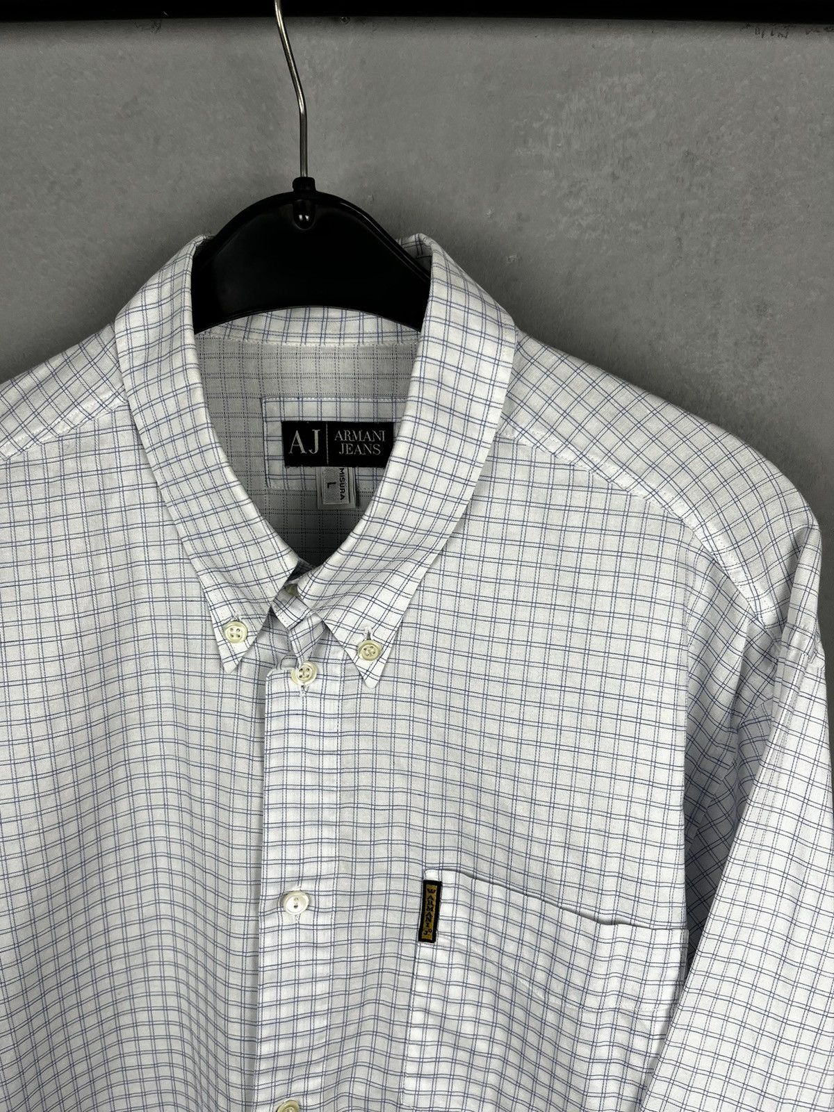 Armani Collezioni × Emporio Armani × Giorgio Armani Armani Shirts button up pour homme vintage Size US L / EU 52-54 / 3 - 2 Thumbnail