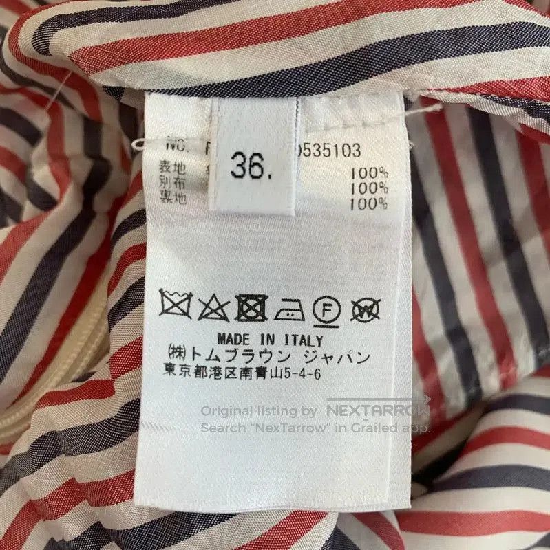 Thom Browne Thom Browne Women's Beige Cotton Shorts . Size 23" - 6 Thumbnail