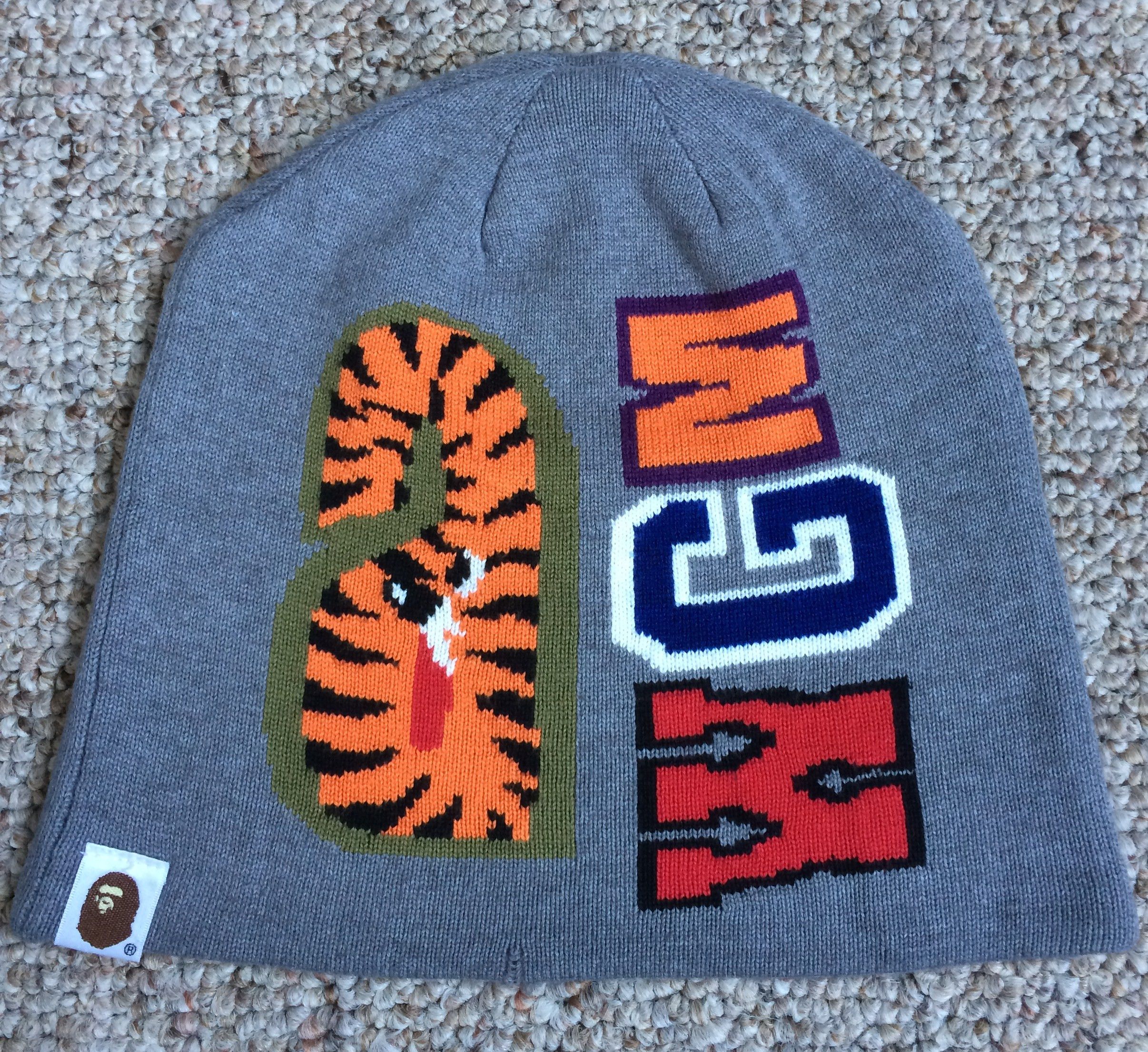 Bape OG Bape WGM Shark Beanie Size ONE SIZE - 2 Thumbnail