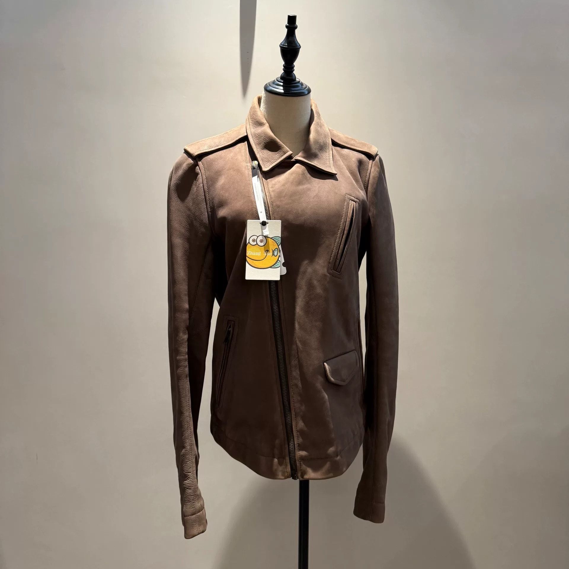 Rick Owens Rick Owens Bullhide Leather Biker Jacket Size US M / EU 48-50 / 2 - 1 Thumbnail