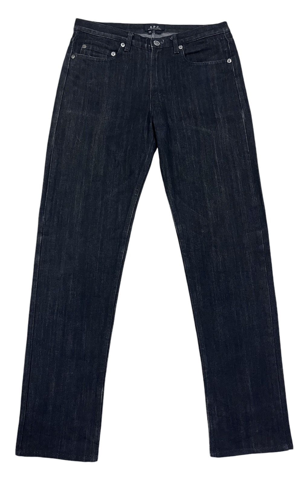 A.P.C. × Designer × Vintage Apc jeans colour black non selvedge Size US 29 - 1 Thumbnail