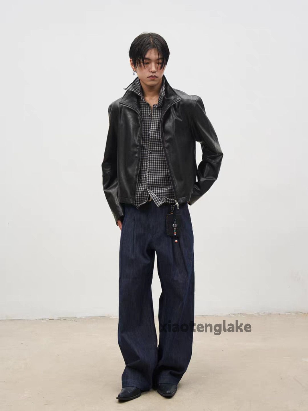 Jean ltx vintage loose hiphop yuppie flared pleated jeans Size US 32 / EU 48 - 4 Thumbnail
