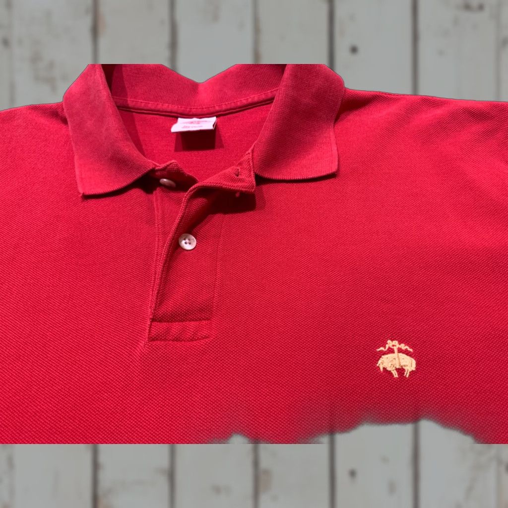 Brooks Brothers Brooks Brothers Polo Shirt Mens XL Red Short Sleeve Cotton 346 Size US XL / EU 56 / 4 - 1 Thumbnail
