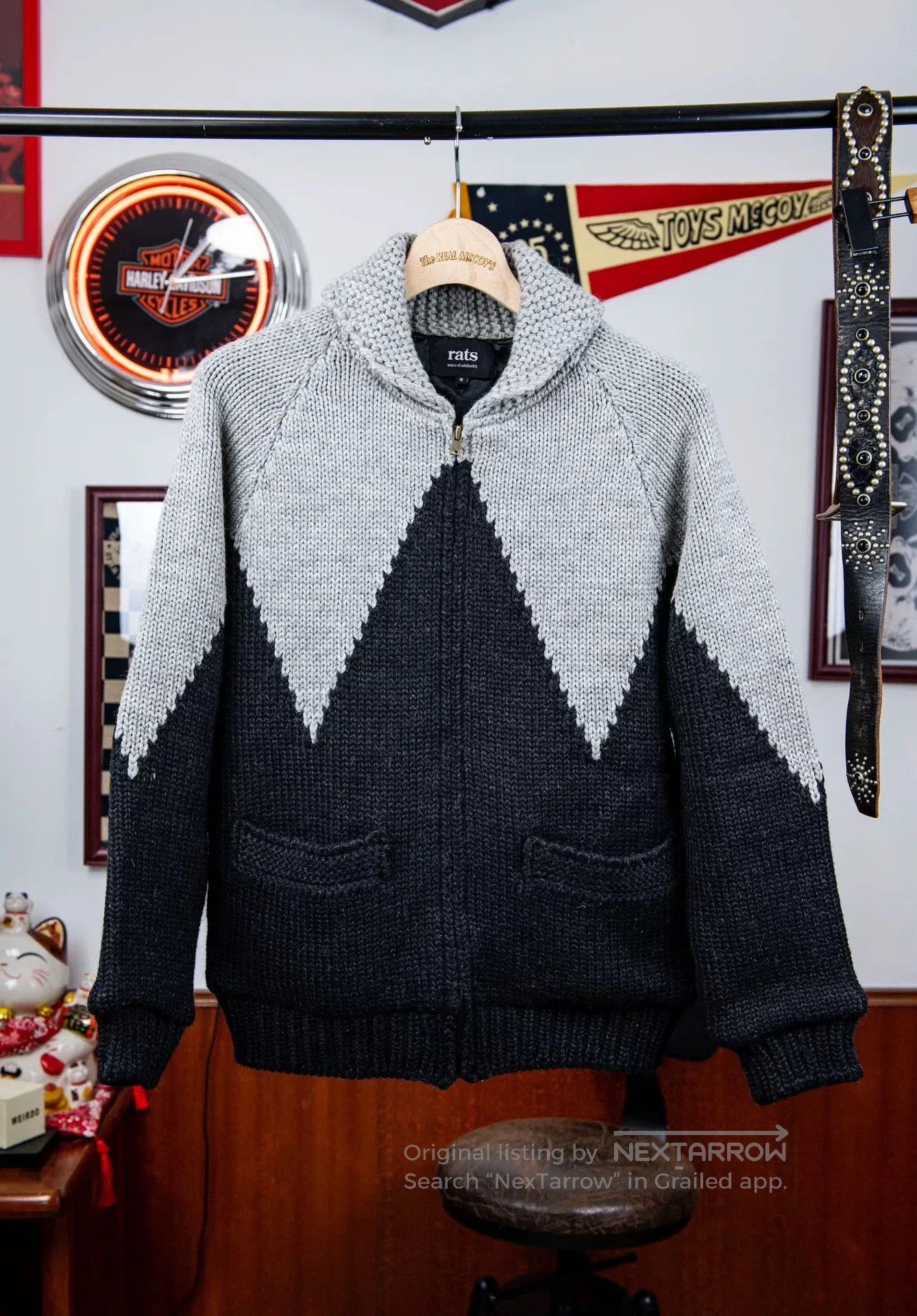 Other Heavyweight British Wool Sweater Coat. Size US S / EU 44-46 / 1 - 1 Thumbnail