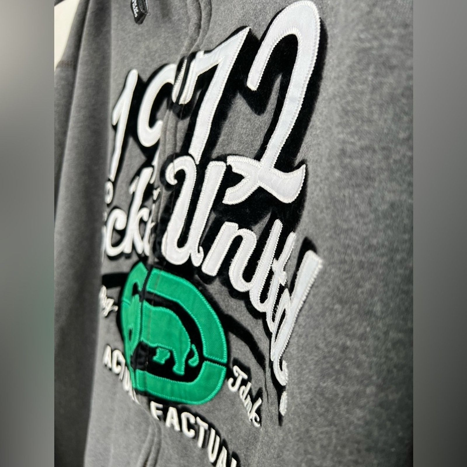 Ecko Unltd. VINTAGE SIZE 3XL Y2K 2000s Ecko Unltd Zip Hoodie HipHop Size US XXL / EU 58 / 5 - 3 Thumbnail