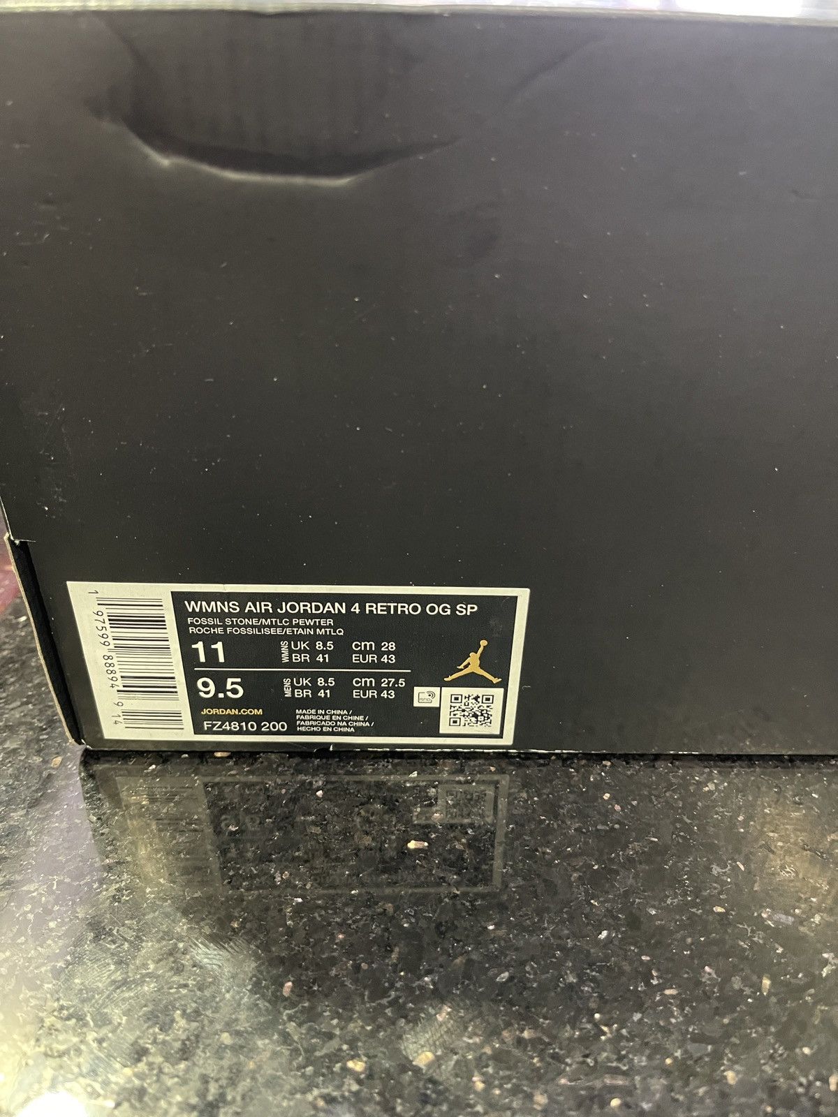 A Ma Maniere × Jordan Brand Jordan 4 Retro OG SP A Ma Maniére Size US 9.5 / EU 42-43 - 8 Thumbnail