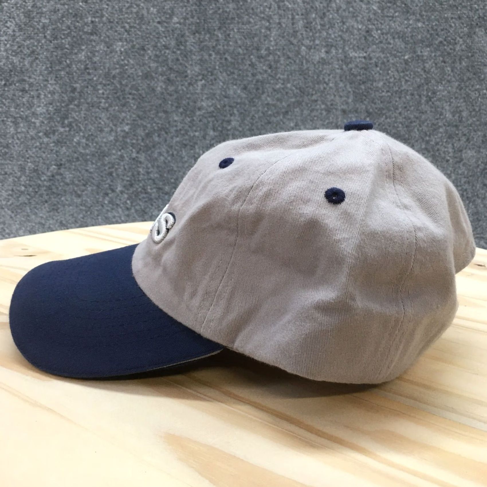 Logo 7 Texas Baseball Hat Womens Gray One Size Adjustable Embroidered Logo Curved Brim Size ONE SIZE - 4 Thumbnail