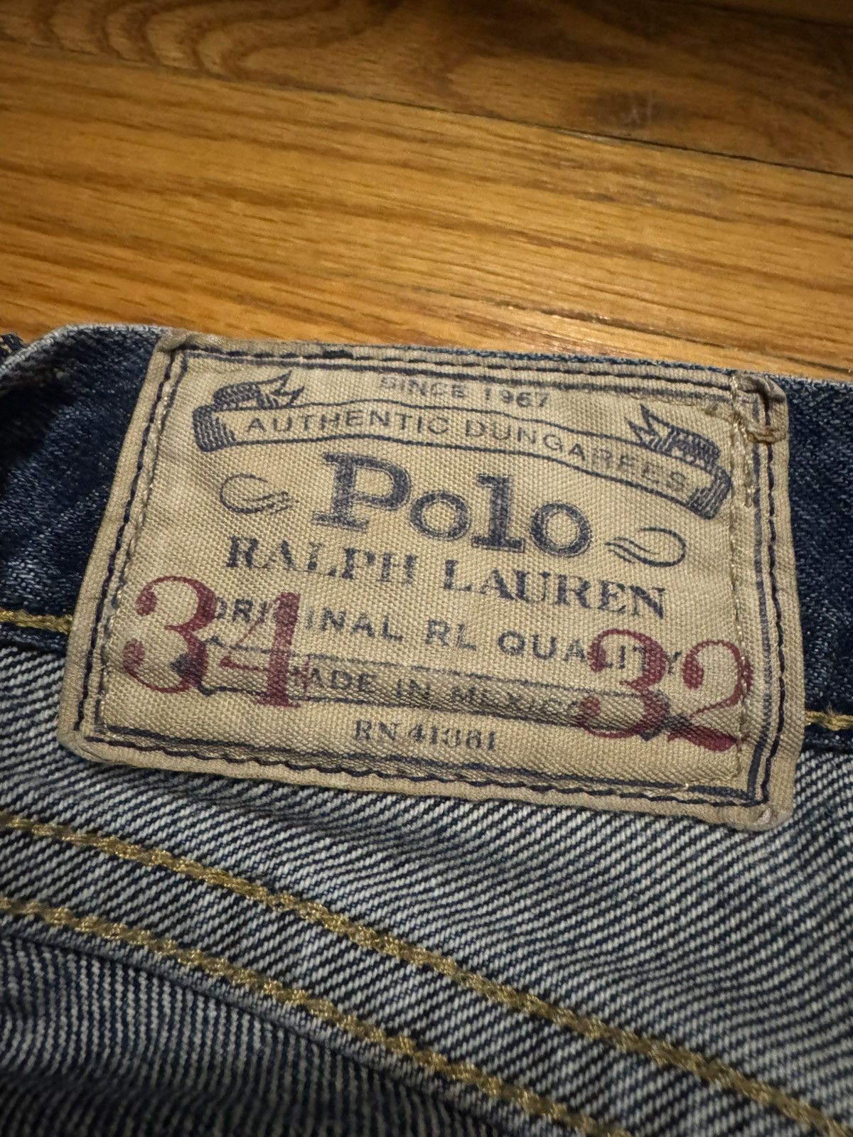 Polo Ralph Lauren Vintage Polo Ralph Lauren straight jeans Size US 34 / EU 50 - 5 Thumbnail