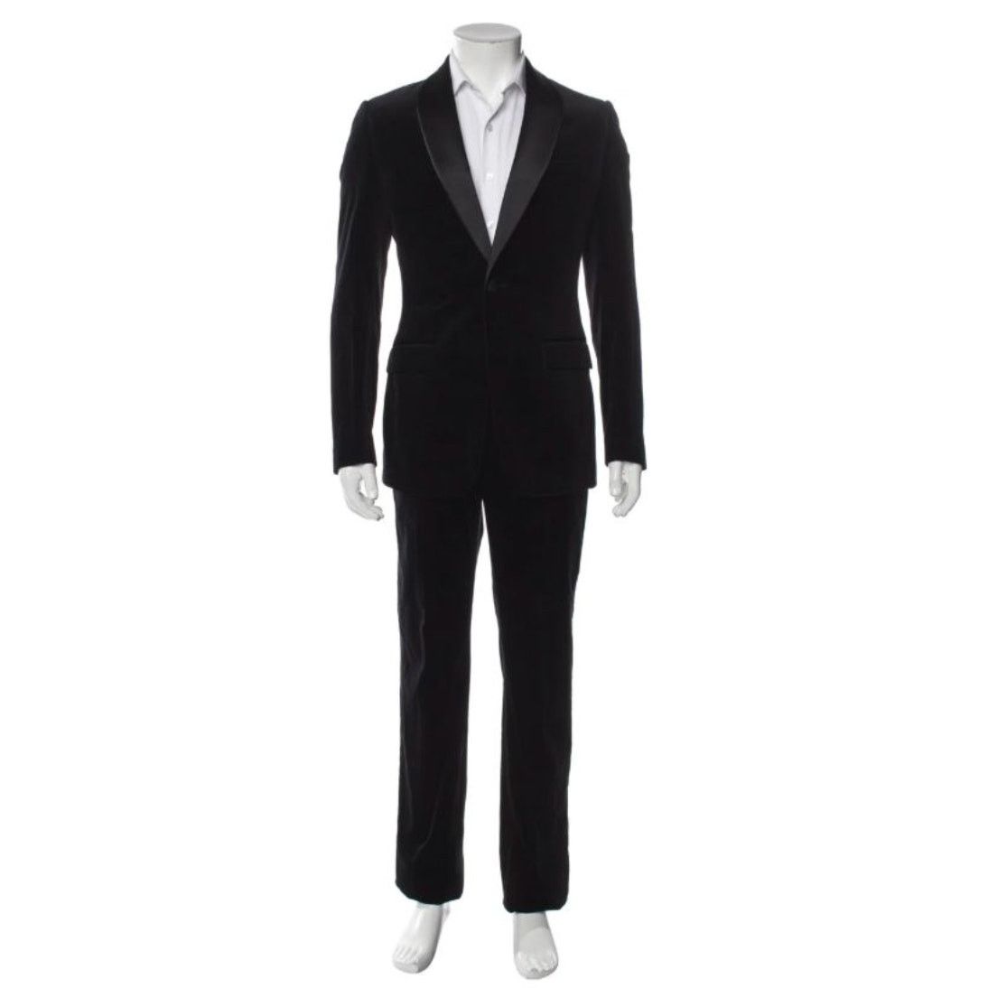 Dior Dior Men's Black Velvet 2020 2P Tuxedo Size 36R - 1 Thumbnail