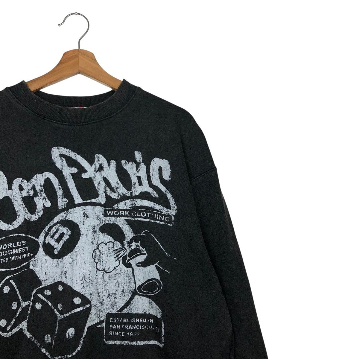 Japanese Brand 📌Vintage Sweatshirt Crewneck Ben Davis Big Logo Punk Style Size US M / EU 48-50 / 2 - 7 Thumbnail