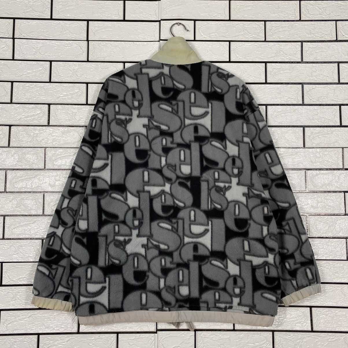Japanese Brand Vintage Reversible Bomber Jacket Ellesse Sun Faded Design Size US L / EU 52-54 / 3 - 11 Thumbnail