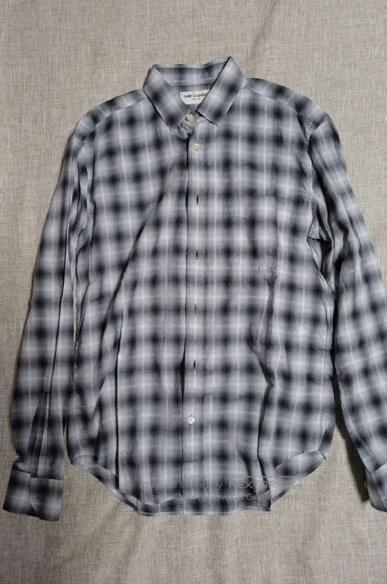 Saint Laurent Paris Saint Laurent Paris Size 38 Shirt i Size US M / EU 48-50 / 2 - 1 Thumbnail