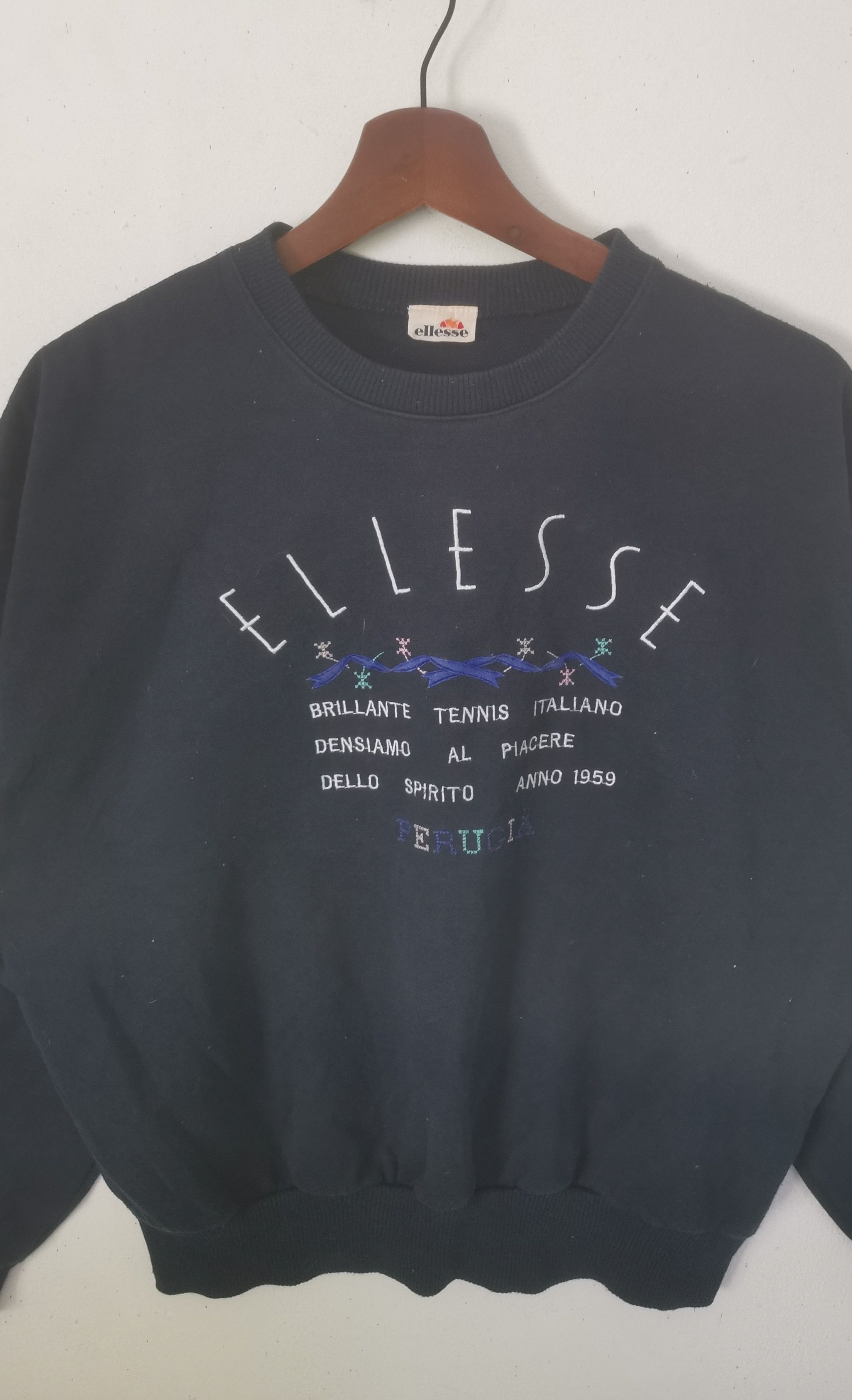 Ellesse × Vintage Rare Ellesse sweatshirt nice design Size M / US 6-8 / IT 42-44 - 2 Thumbnail