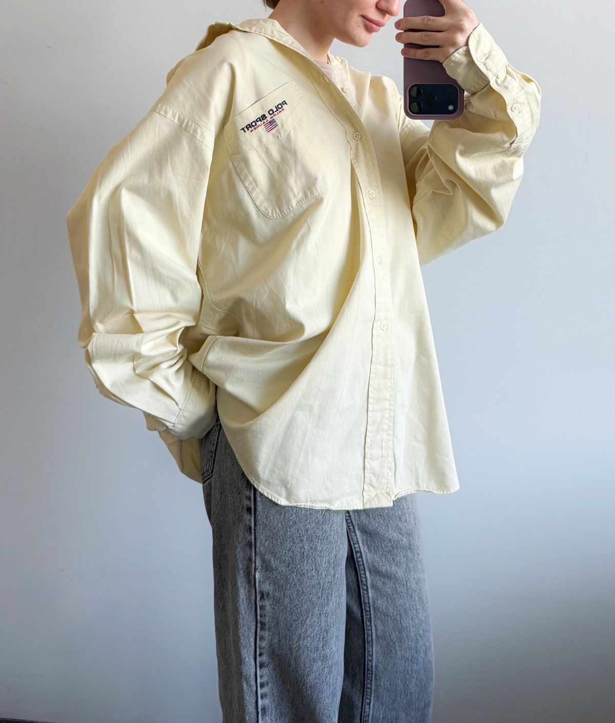 Polo Ralph Lauren Shirt Polo Ralph Lauren sport vintage rare Size US M / EU 48-50 / 2 - 2 Thumbnail