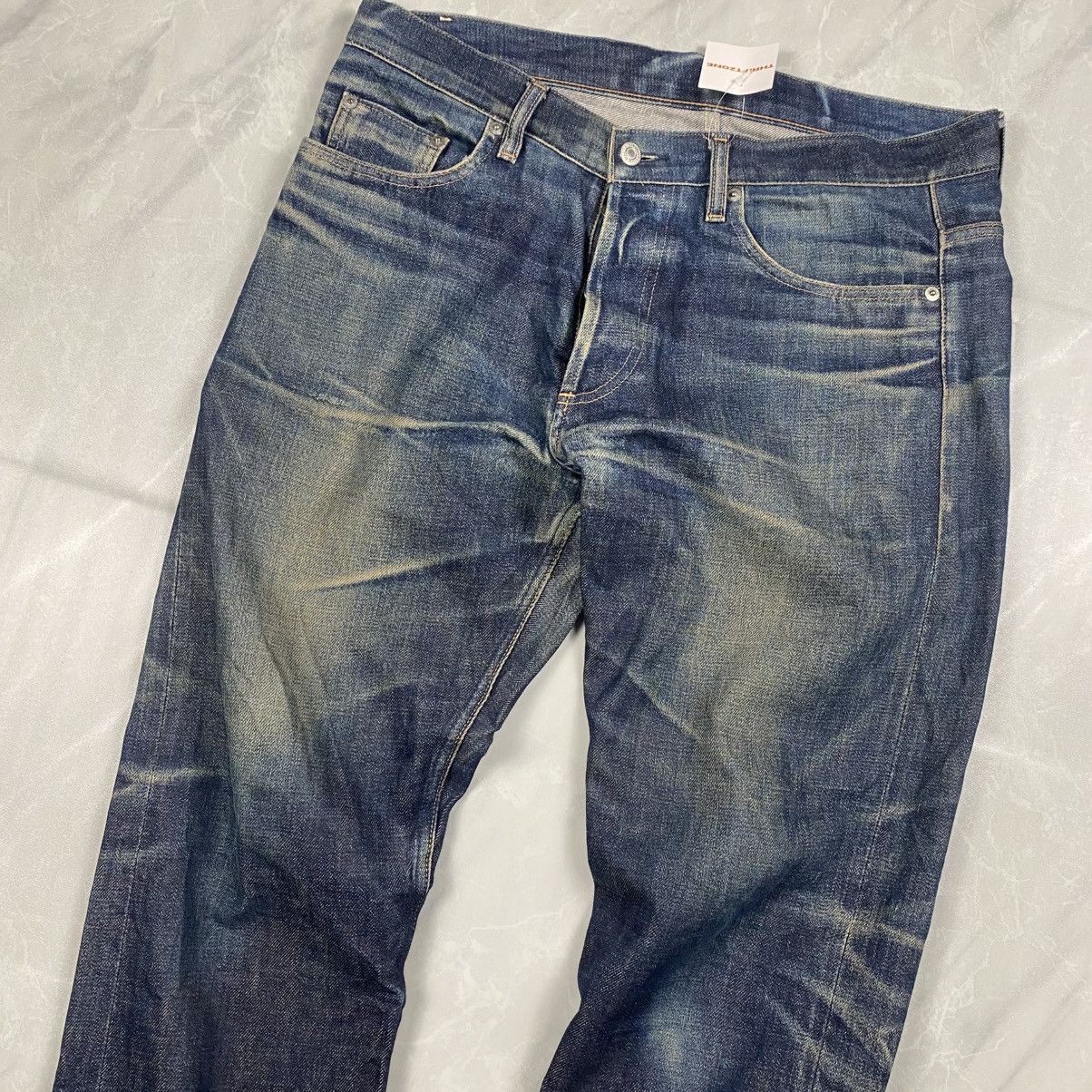 BEAUTY&YOUTH Vintage Beauty&Youth Japan Mudwash Selvedge Denim Size US 35 - 9 Thumbnail