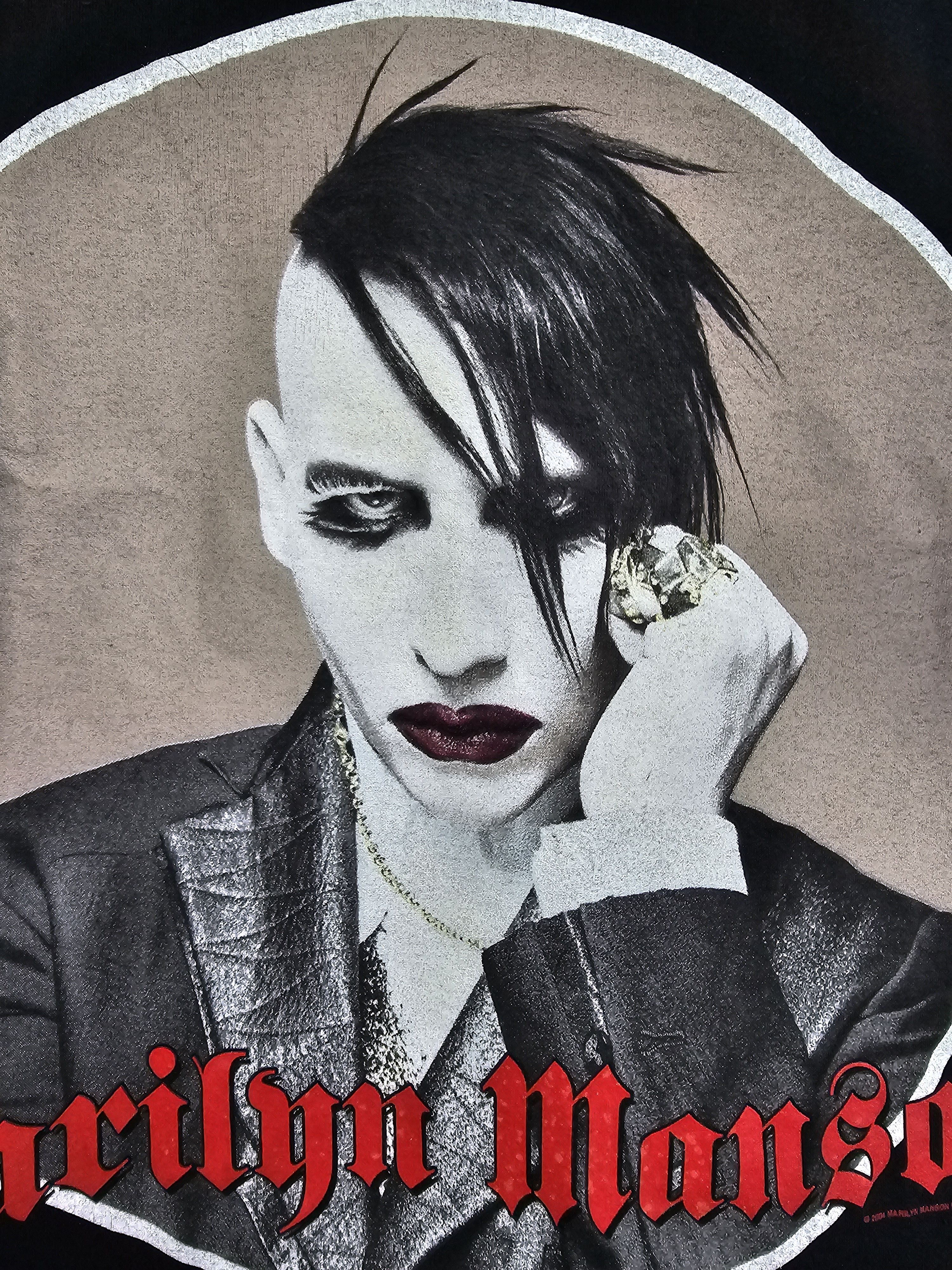 2004 Marilyn Manson Against All Gods L 21.5 28.5