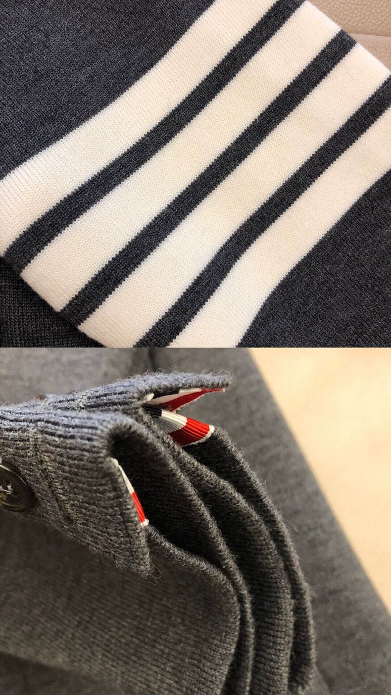 Thom Browne Thom Browne Wool knit jacket Size US S / EU 44-46 / 1 - 7 Thumbnail