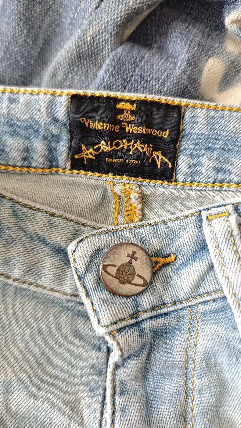 Vivienne Westwood Vivienne Westwood Light blue jeans Size 26" / US 2 / IT 38 - 9 Thumbnail