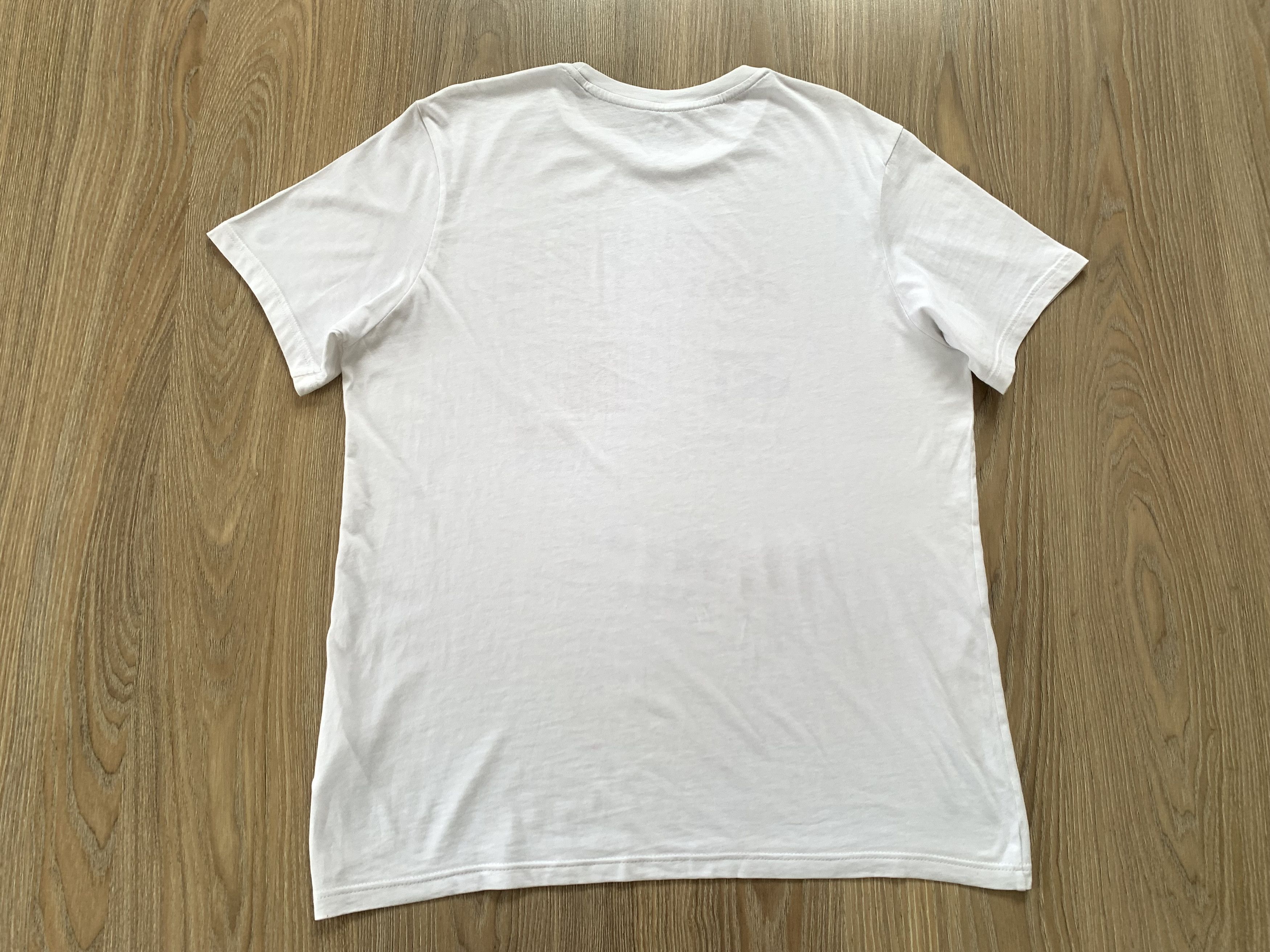 Asics Asics White Cotton Gel Nimbus Printed T Shirt Size US L / EU 52-54 / 3 - 3 Thumbnail