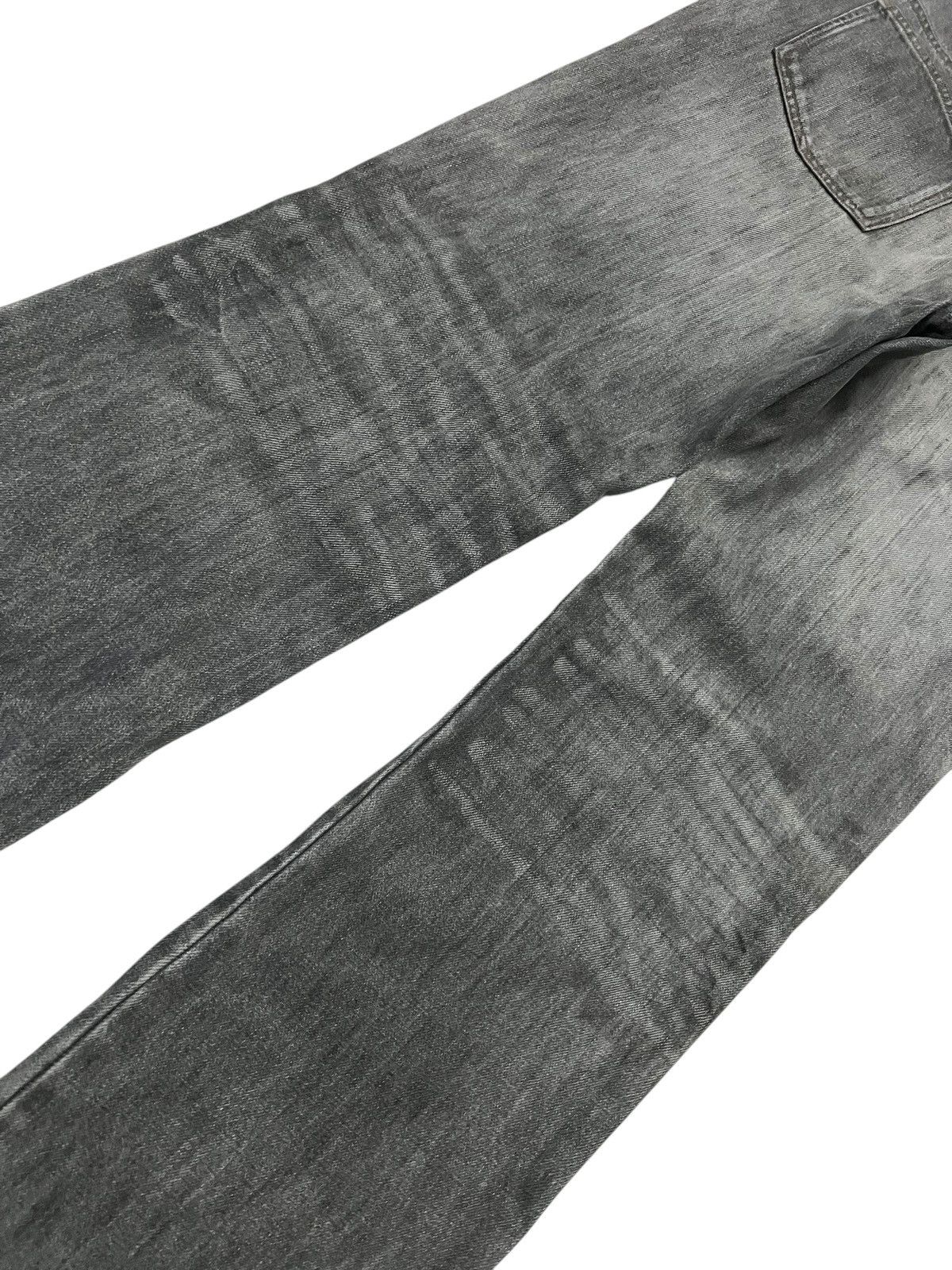 If Six Was Nine × Japanese Brand 🌈90s Japanese Brand Nano Second Sick Faded Distress Jean Size US 32 / EU 48 - 11 Thumbnail