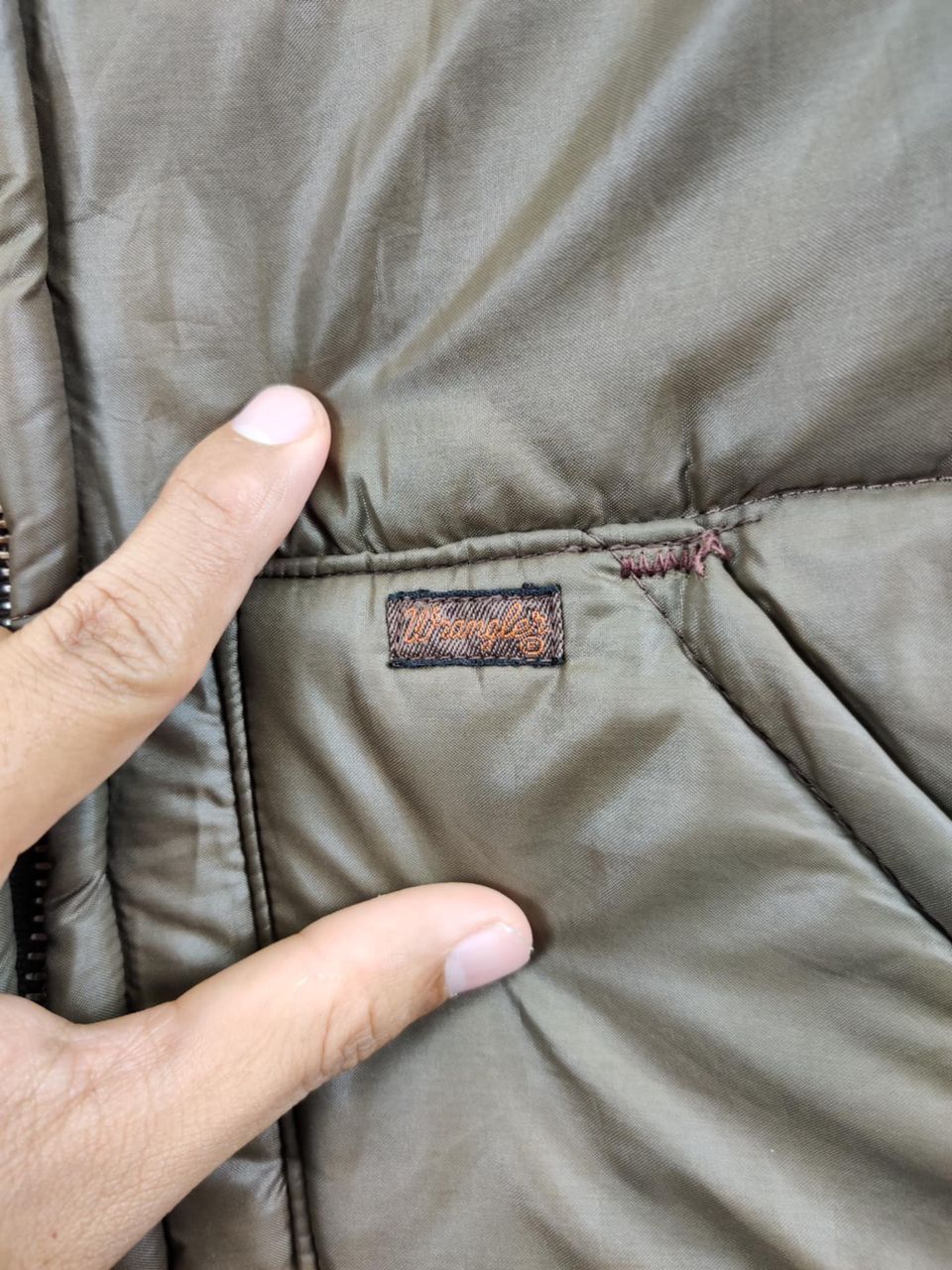 Wrangler Vintage 90s Wrangler Western Quilted Puffer Jacket Size US M / EU 48-50 / 2 - 11 Thumbnail