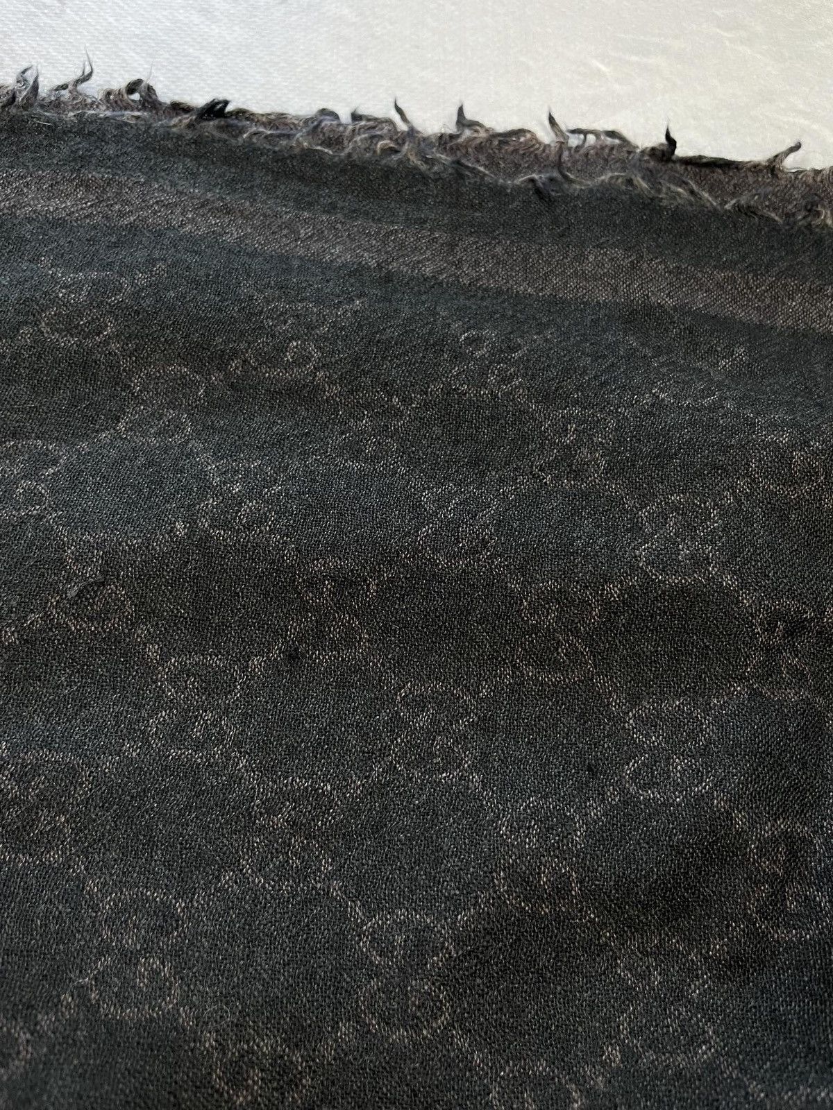 Gucci Gucci Scarf Monogram GG Pattern Print Size ONE SIZE - 4 Thumbnail